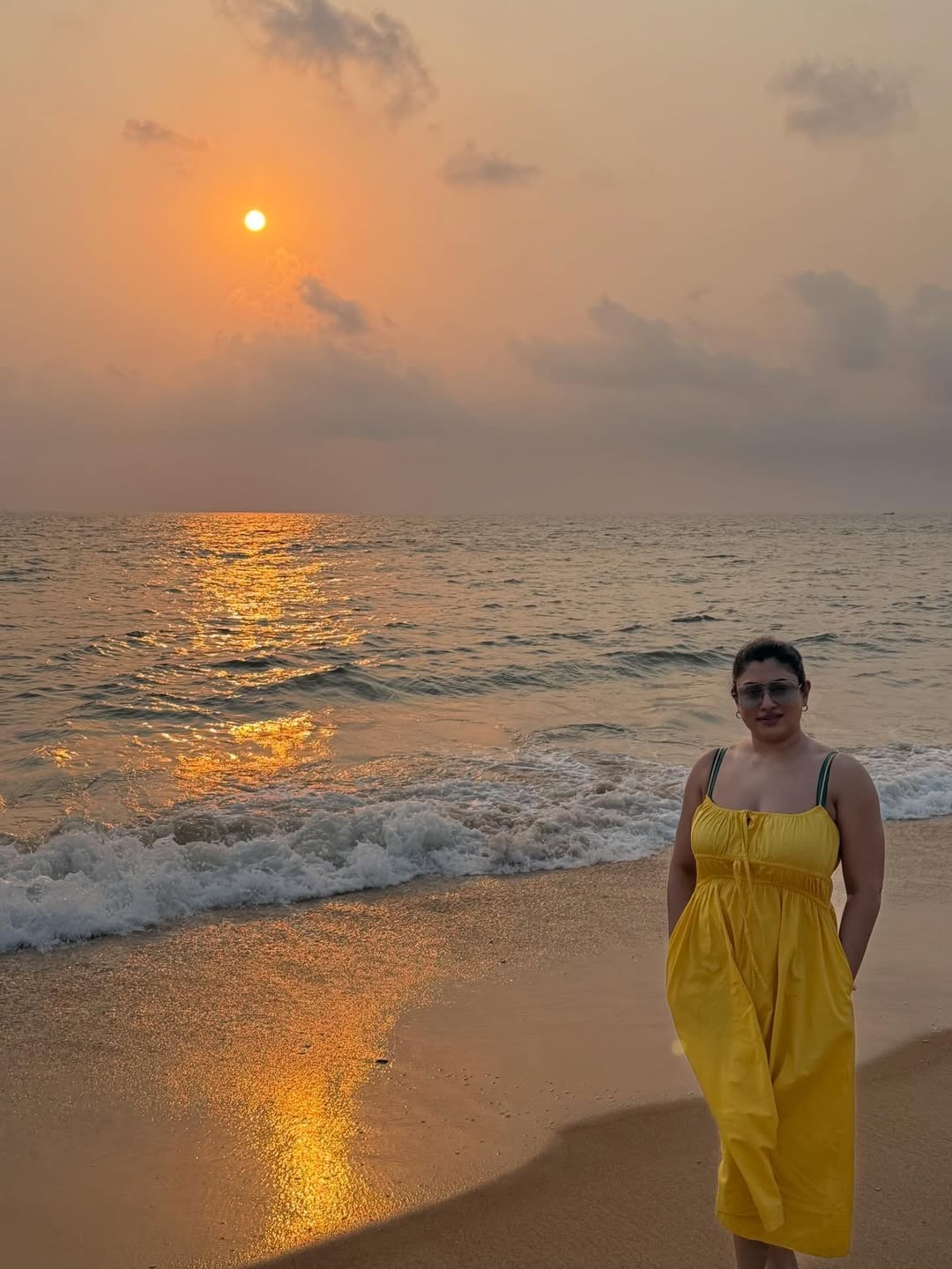 Malavika Sunset photos