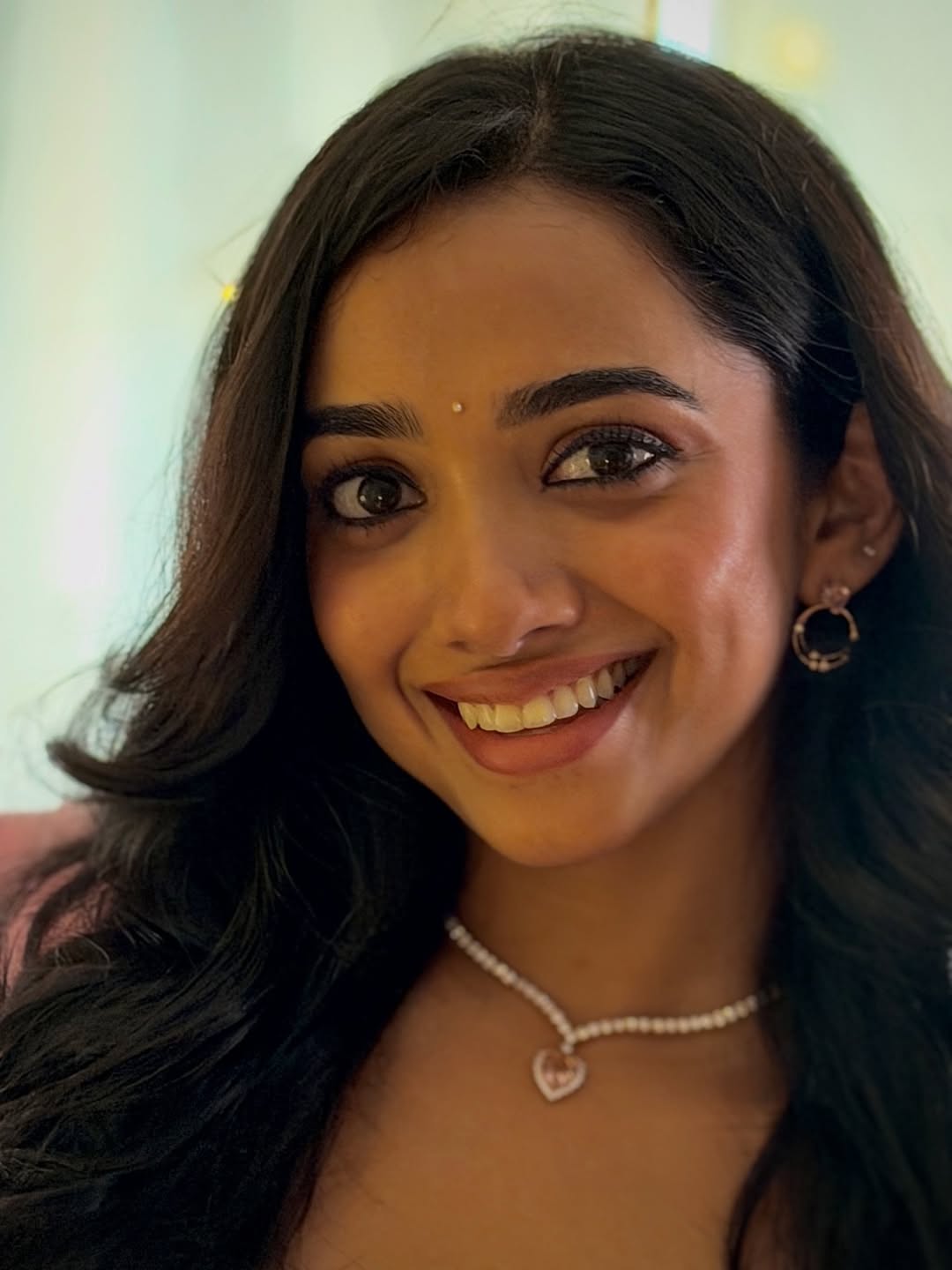 Actress Saanve Megghana Shares Her Recent Pink Colour Saree Gorgeous Photos