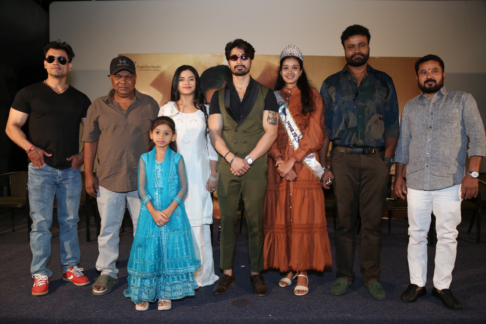 AHOM cast crew at opening event