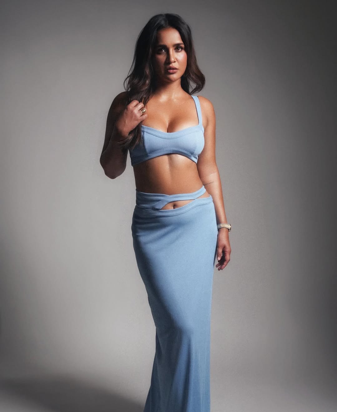Aisha Sharma confident pose bold fashion