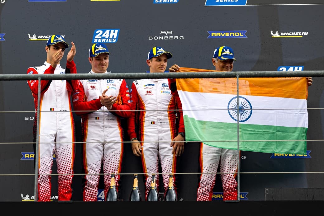 Ajith Kumar’s Racing Team Secures P2 in Belgium Car Race, Photos Go Viral