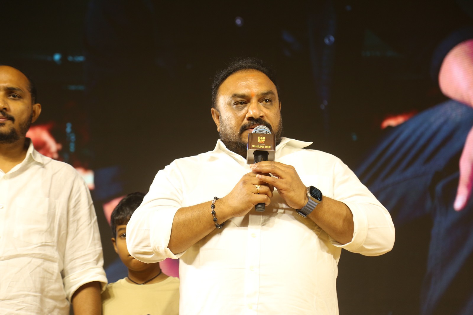 Producer Srinivasa Rao speaking at Bad Boy Karthik event