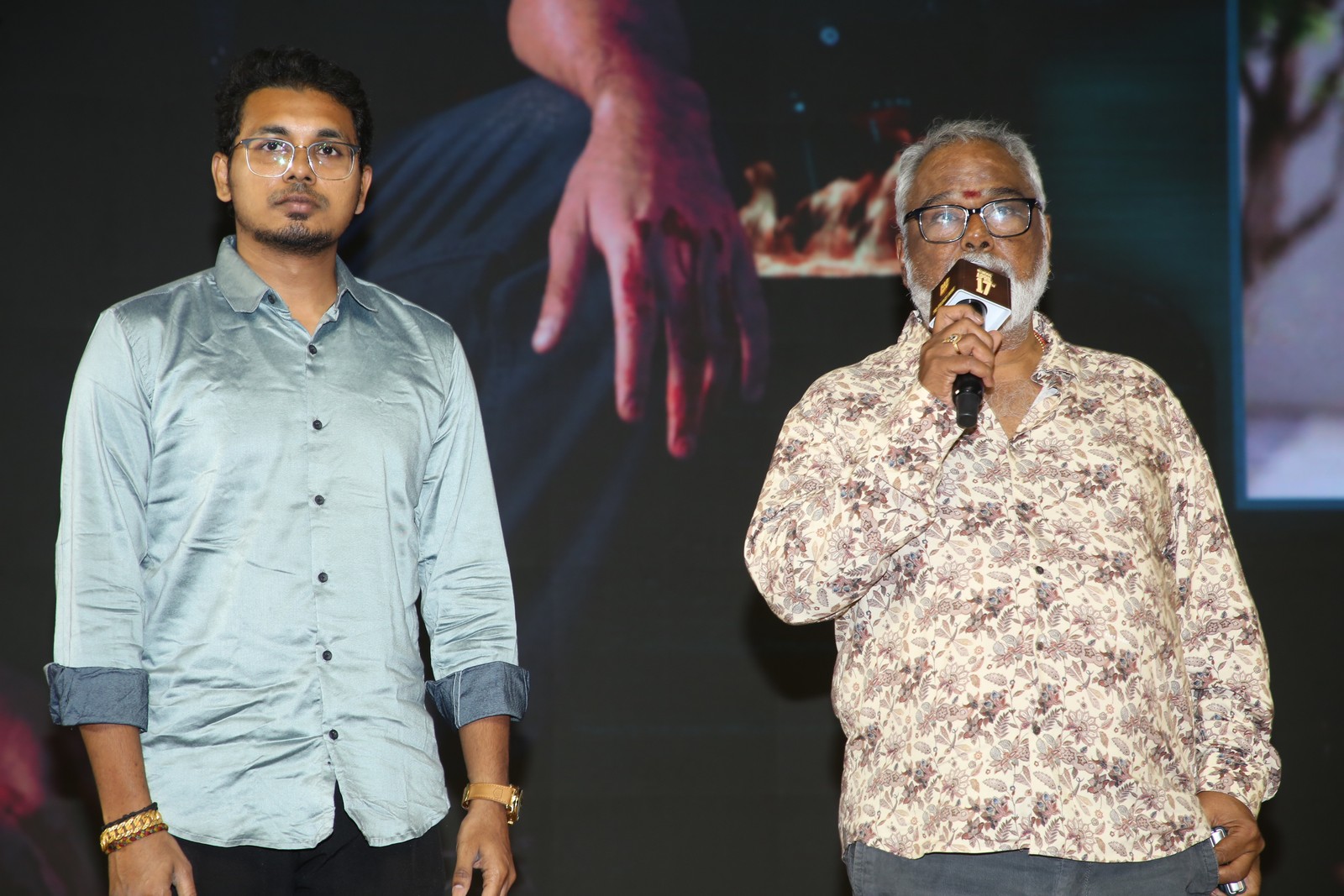 Music director Chinna speaking at pre release event