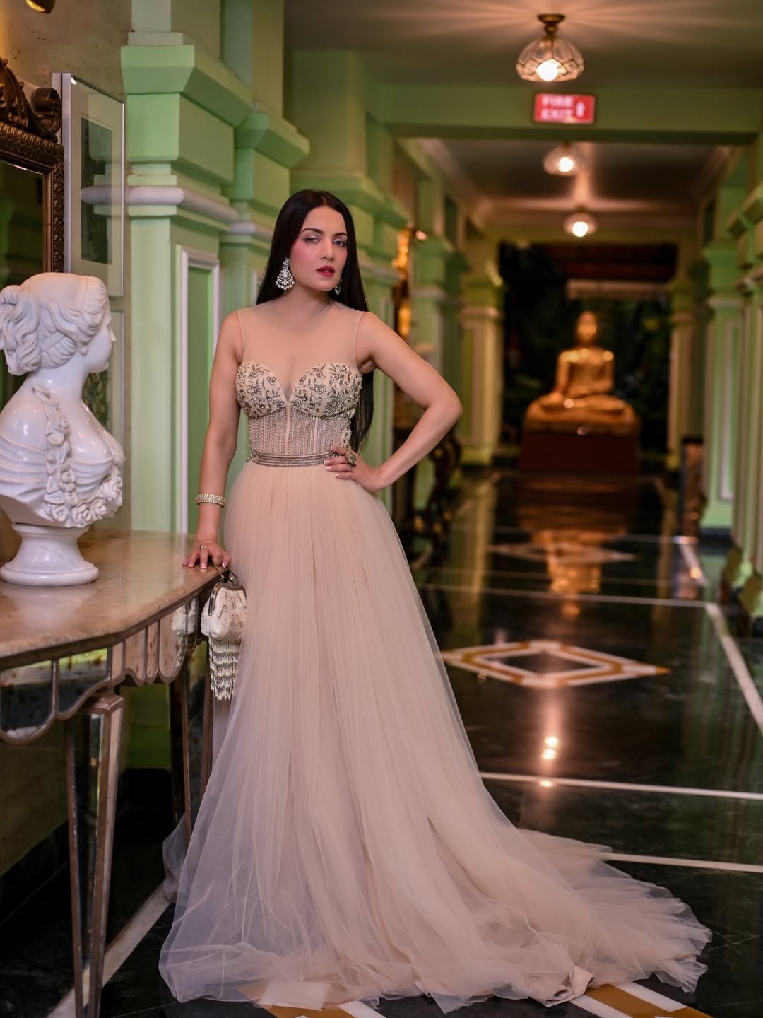 Celina Jaitly effortless glamour elegant divine style
