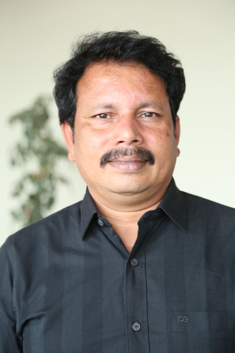 CH Satish Kumar black shirt stylish mustache sharp appearance