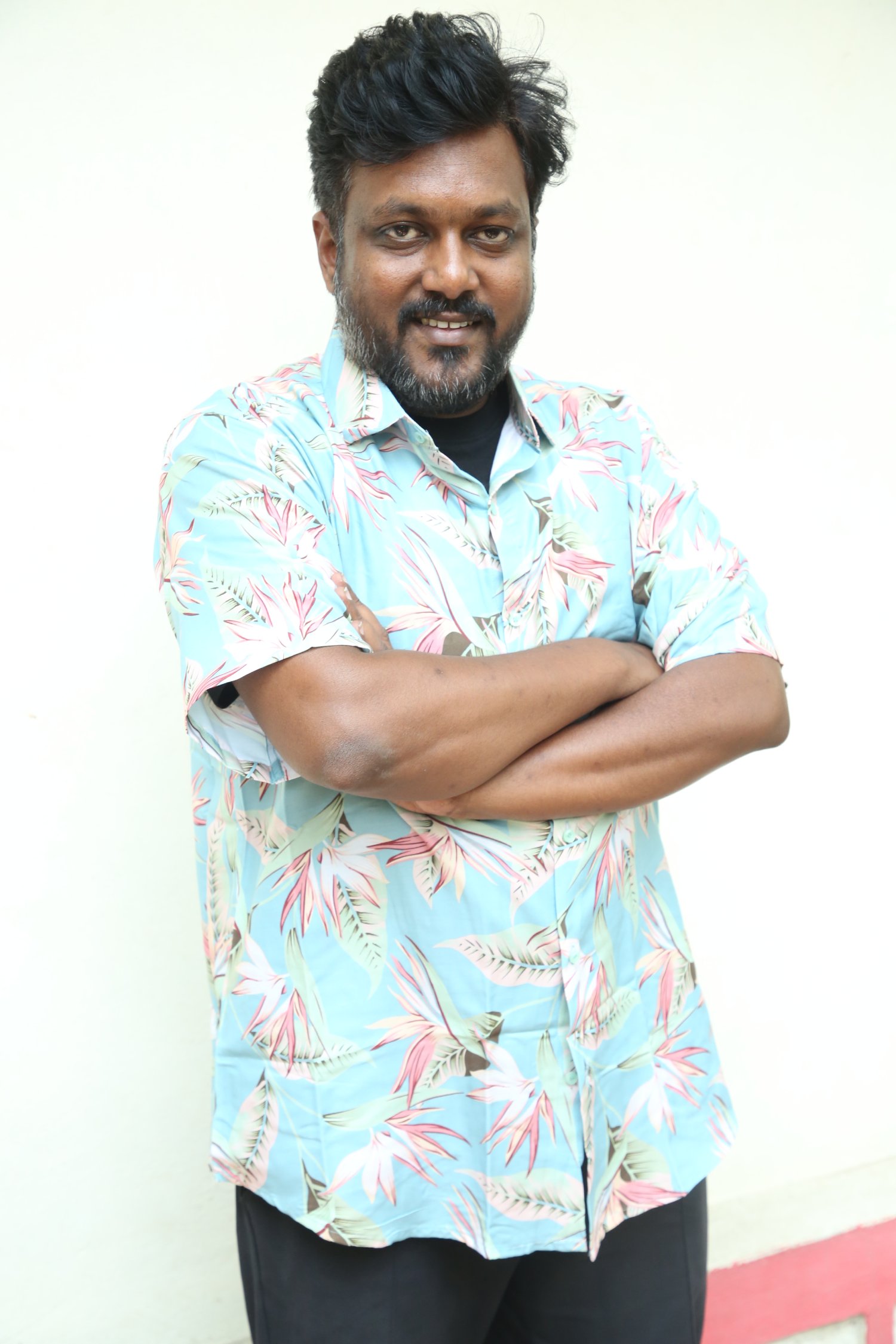 Chaitanya Moturi casual sophisticated tropical fashion look