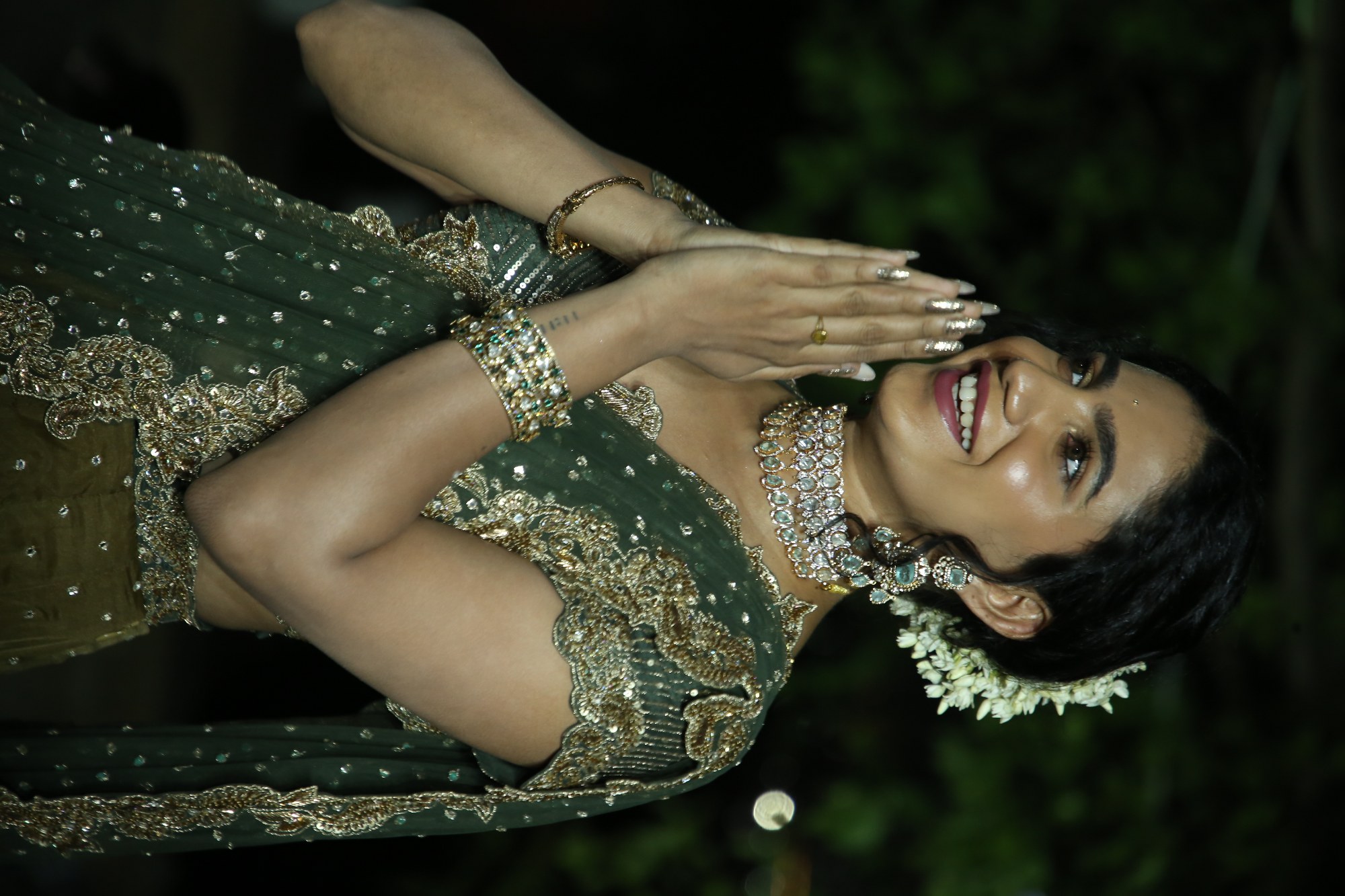 Deepa Thomas in stunning ethnic look with elegant charm