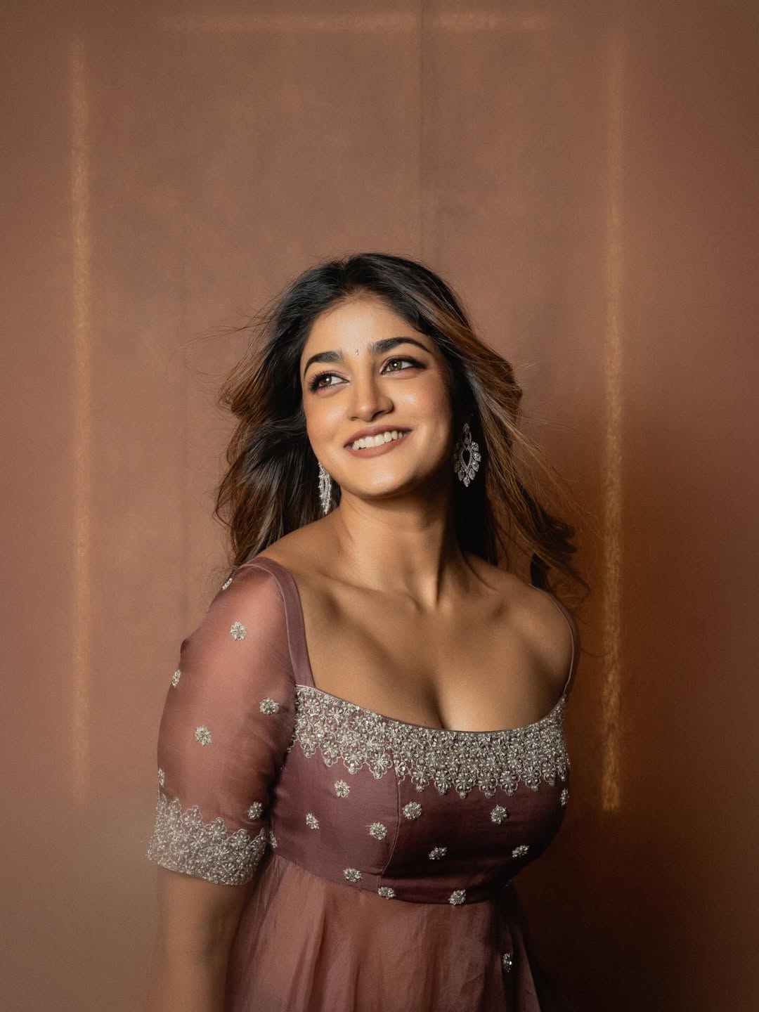Dimple Hayathi elegant bold dress stylish diva look