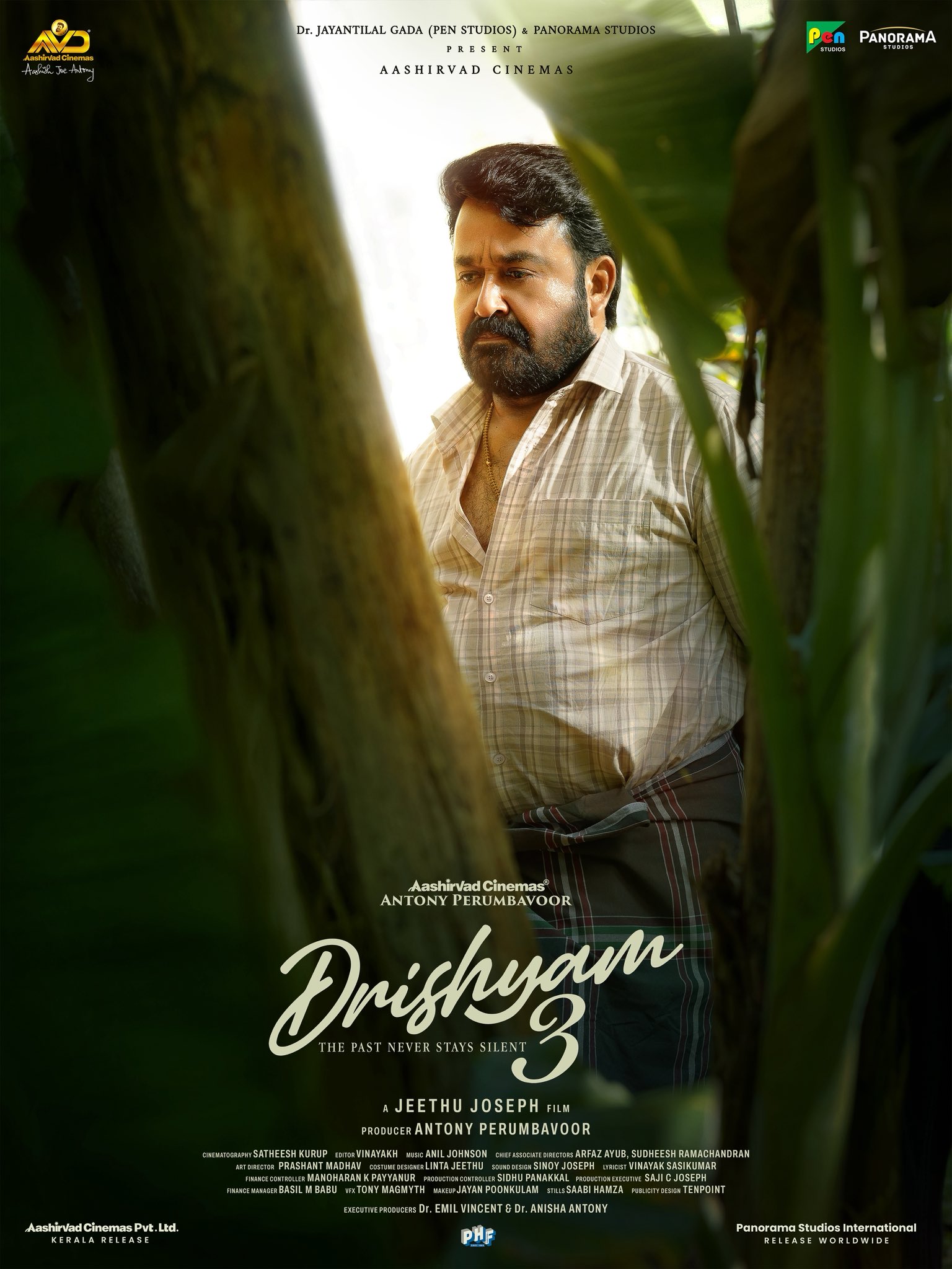 Mohanlal featured Drishyam 3 official poster