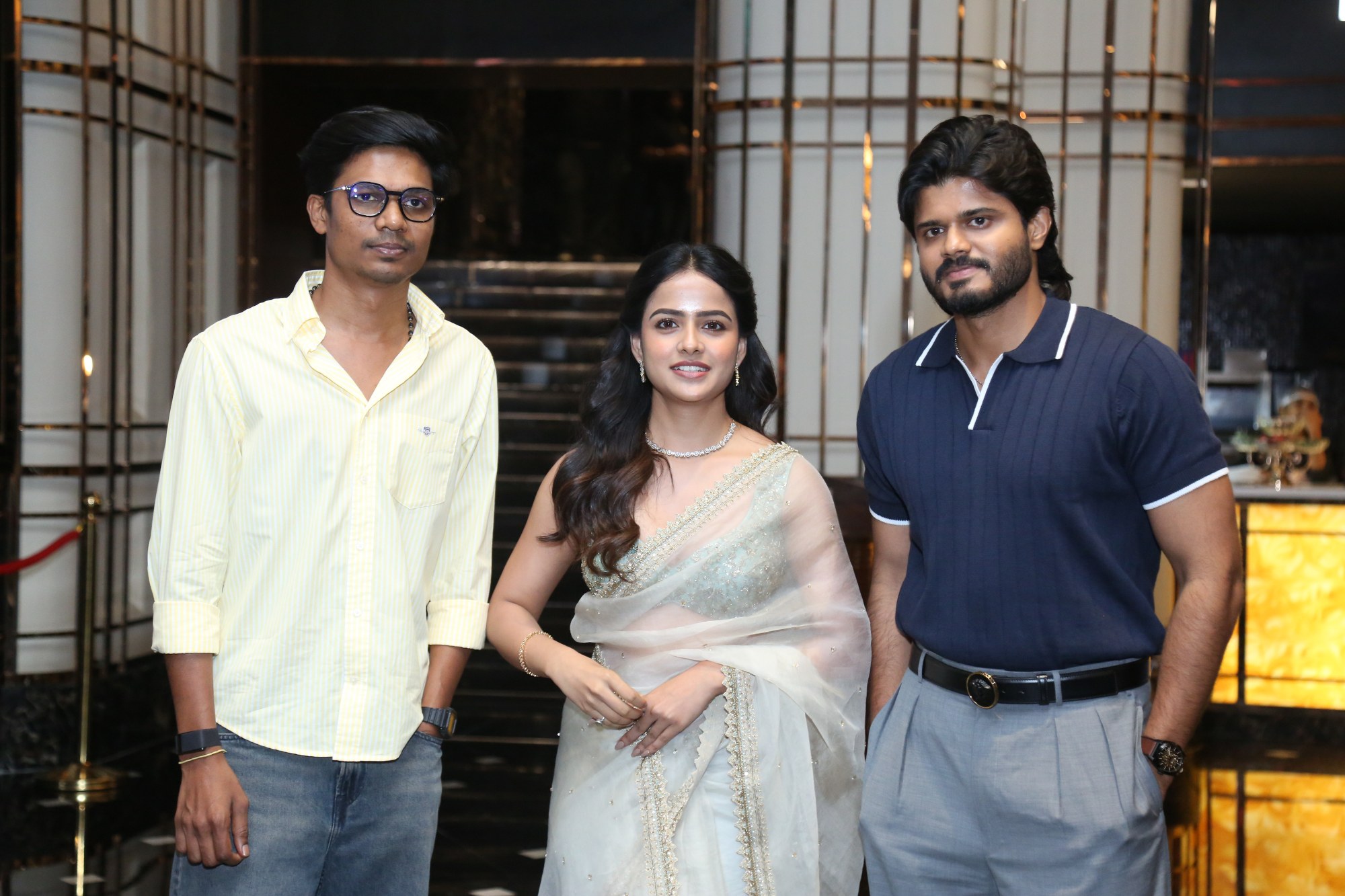 Aditya Haasan Vaishnavi Chaitanya Anand Deverakonda photo