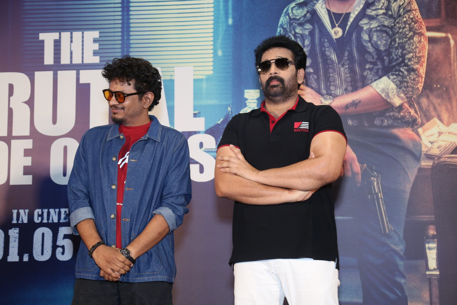 Kasyap Sreenivas and JD Chakravarthy at press meet