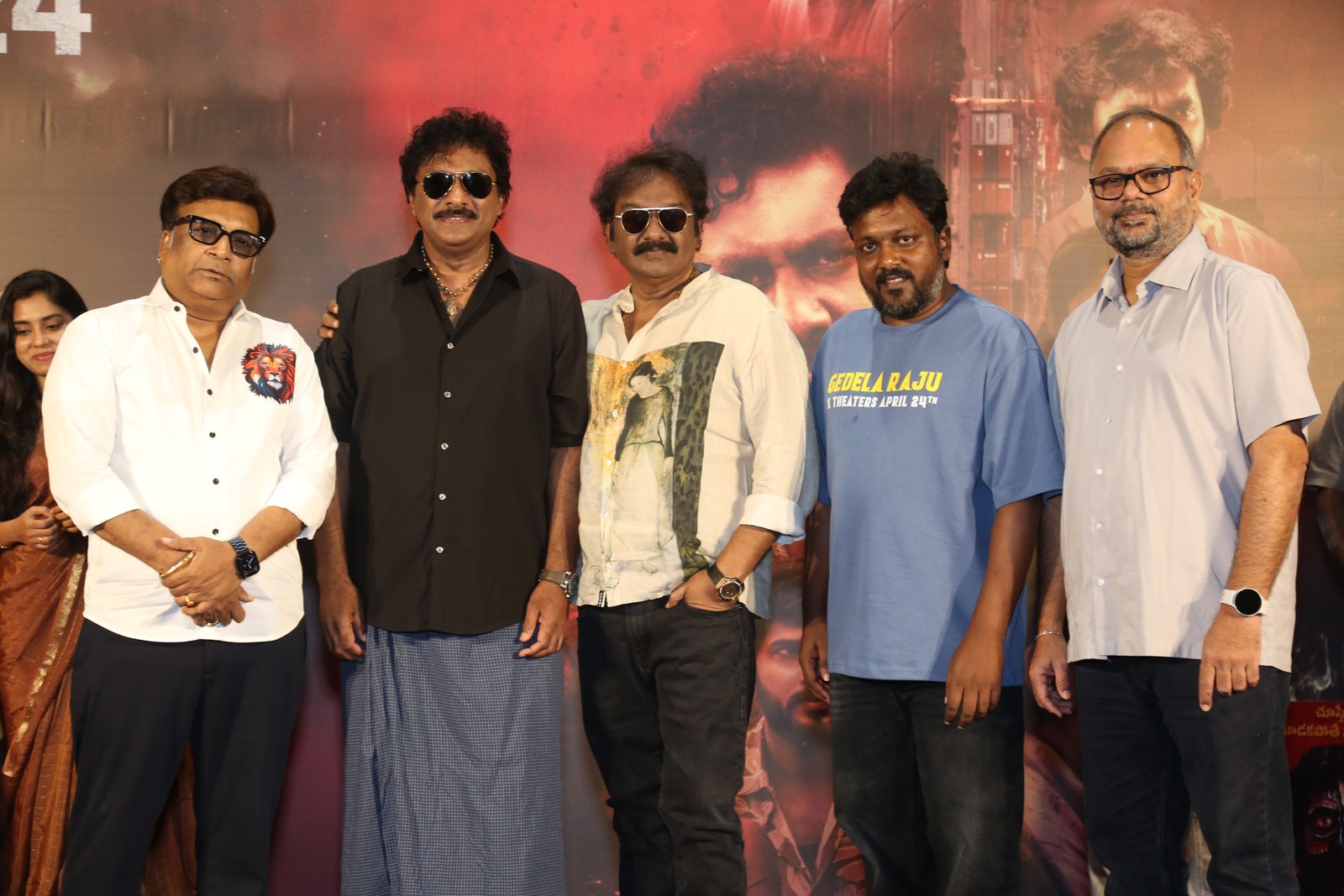 Kona Venkat Raghu Kunche VV Vinayak Chaitanya Moturi photo