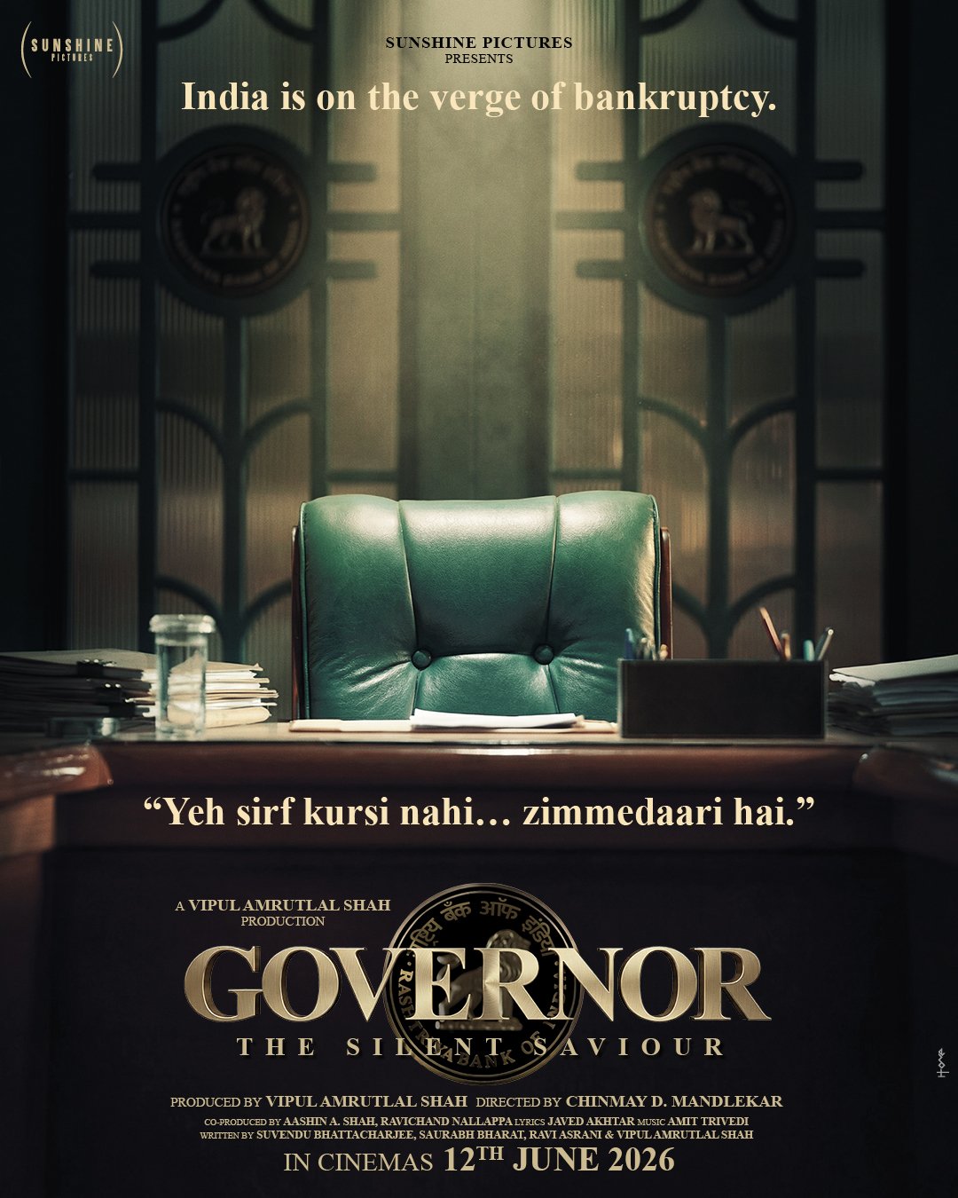 Poster showcasing the theme of unsung hero in Governor The Silent Saviour