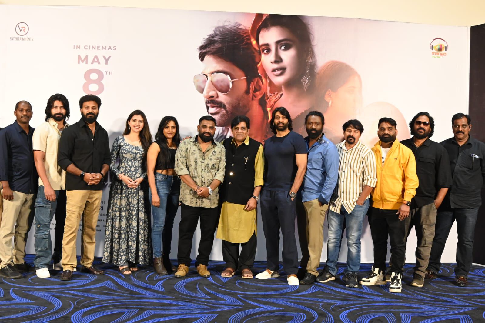Harudu team on stage trailer launch