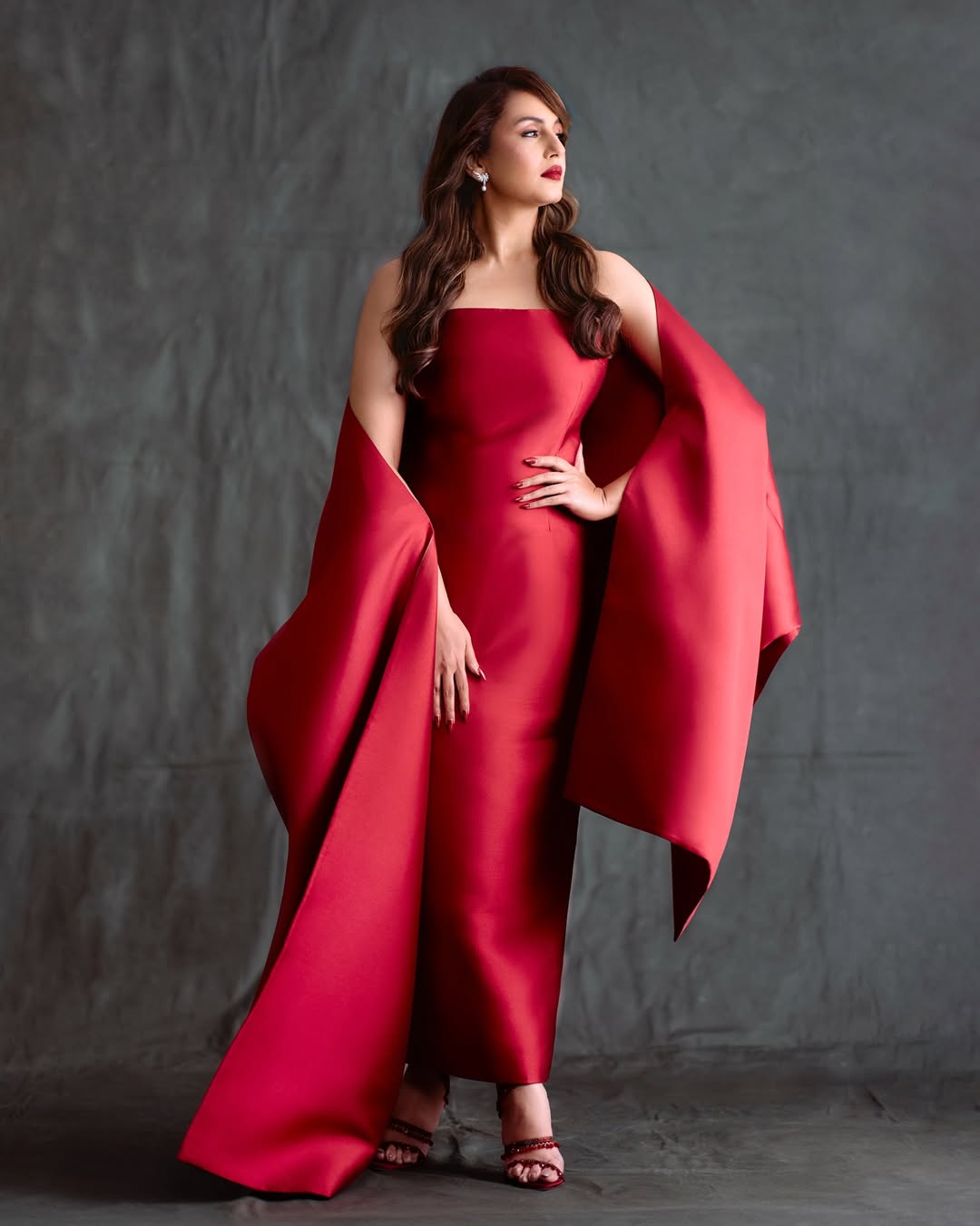 Huma Qureshi bold red dress statement powerful style