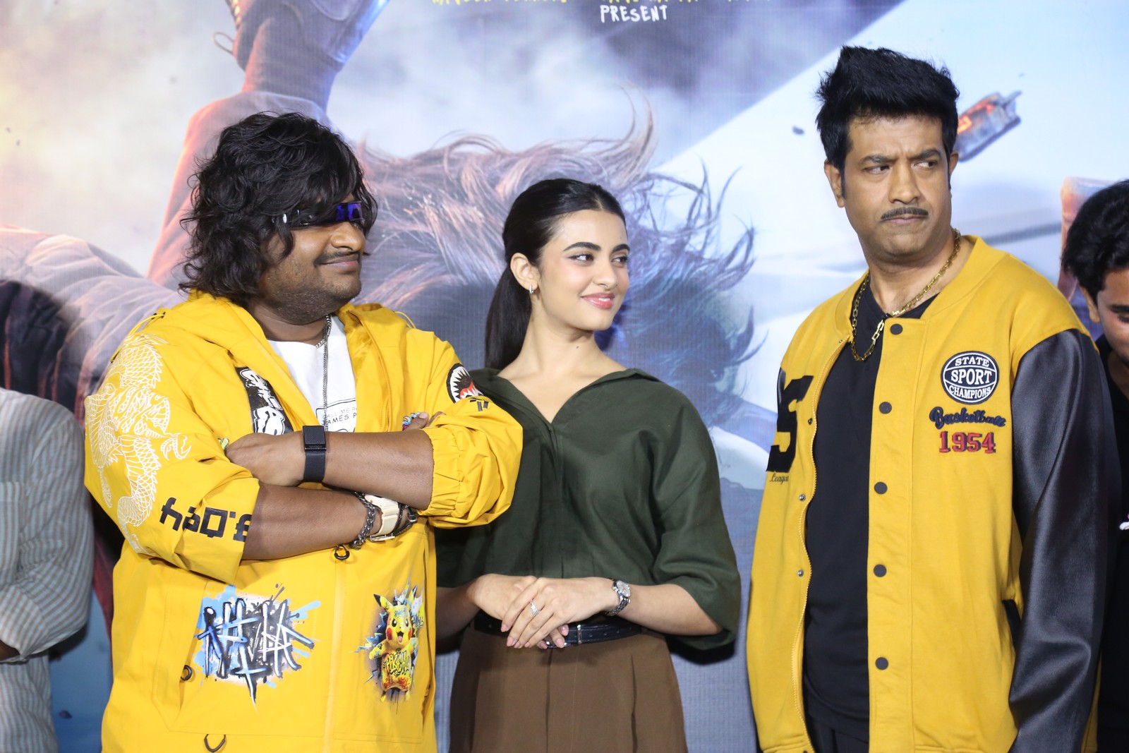 Satya Rhea Singha Vennela Kishore event moment