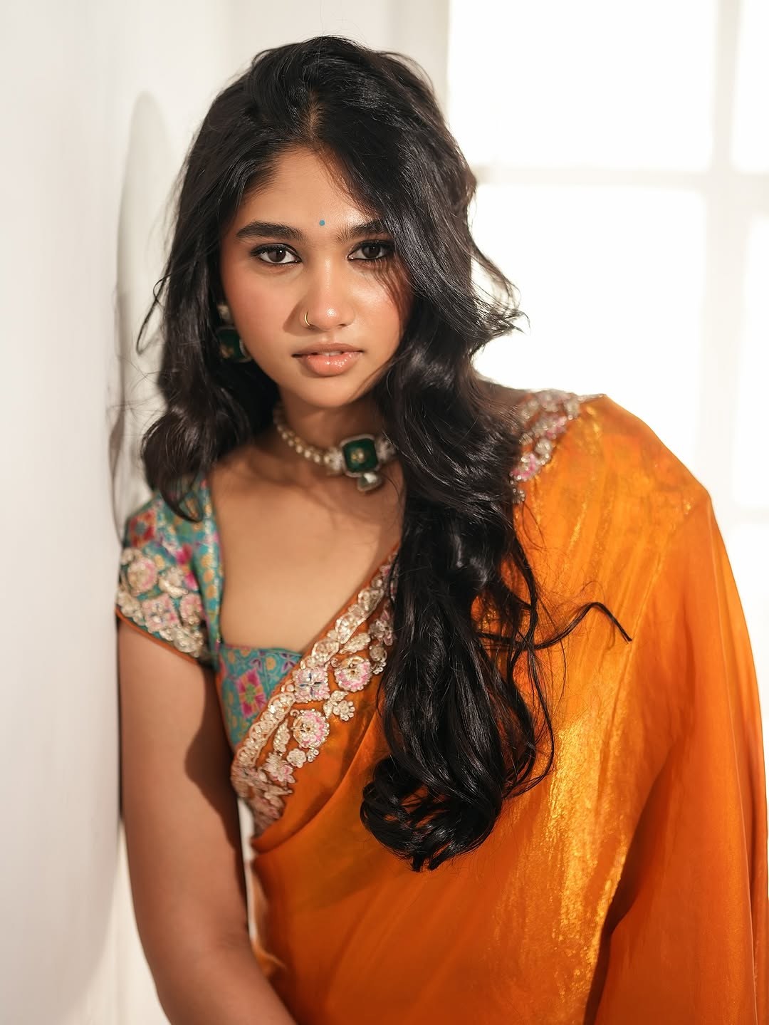 Jovika Vijaykumar Saree Photos Go Viral Amid Acting Debut Buzz