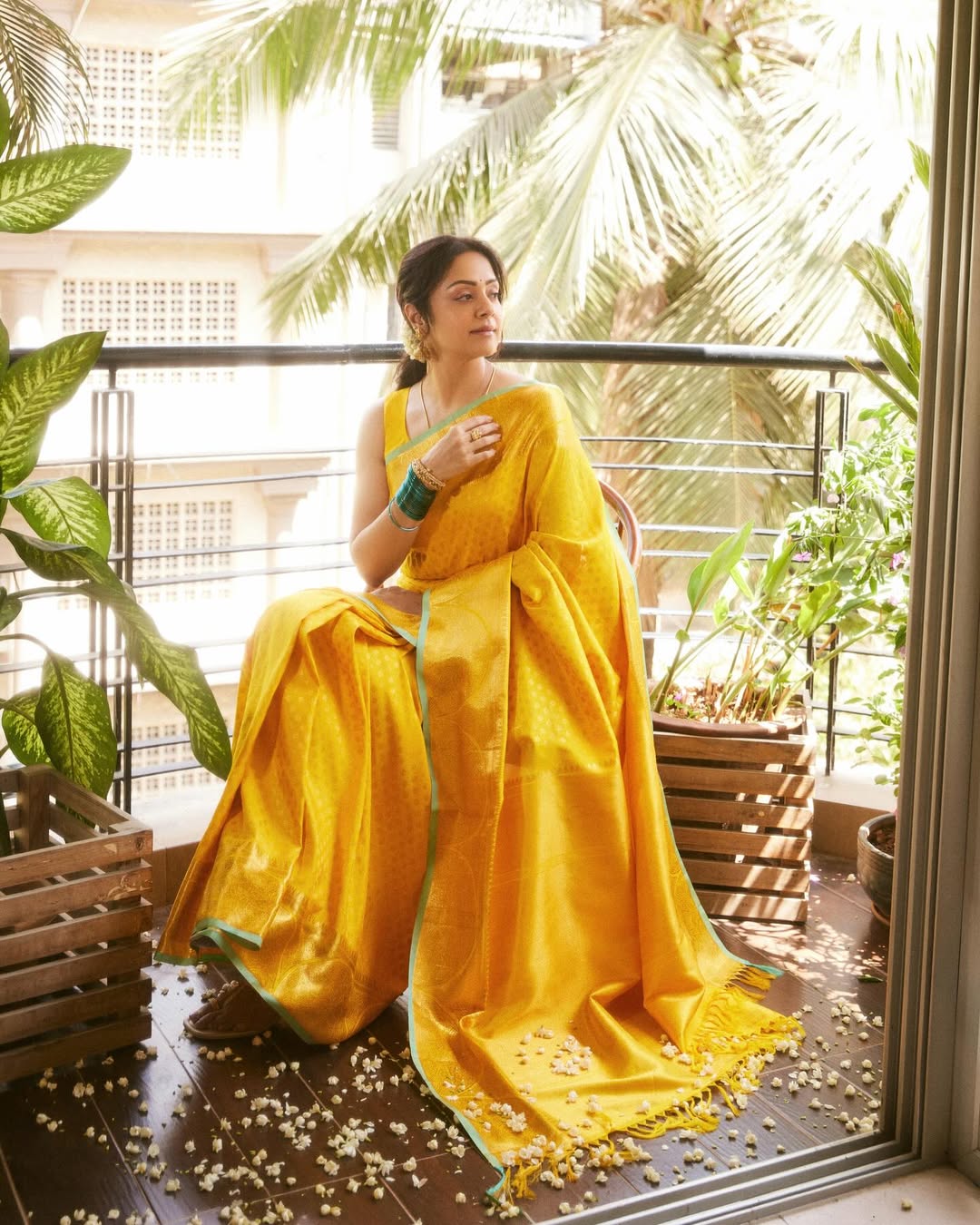 Jyothika Kanchipuran Silk Saree photos