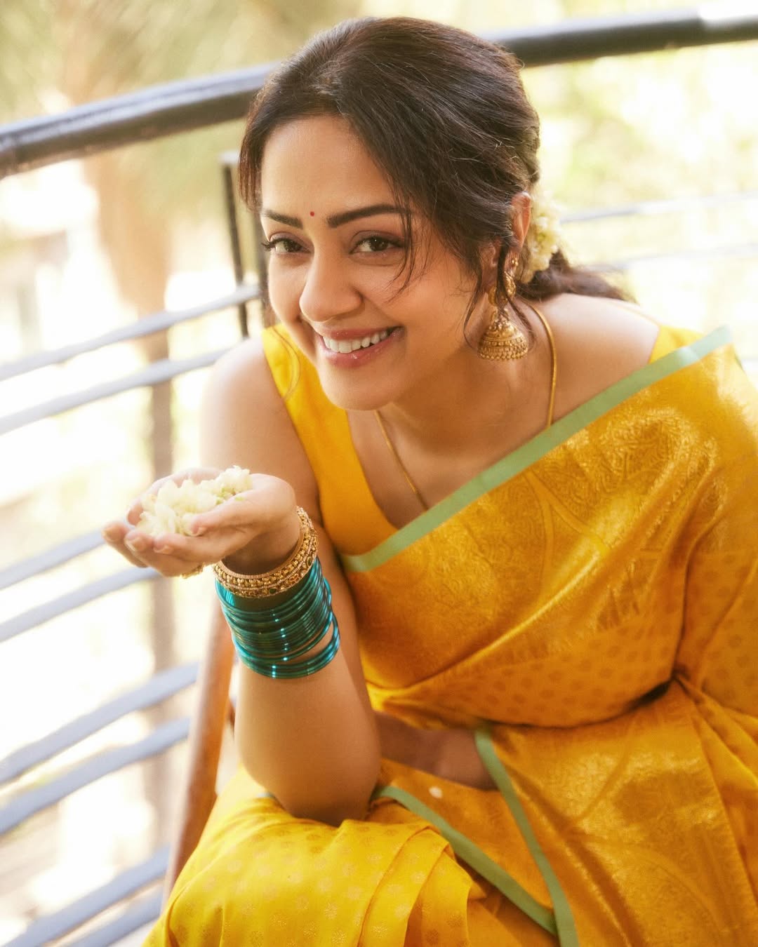 Jyothika Kanchipuran Silk Saree photos