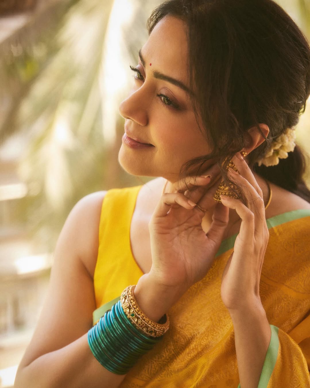 Jyothika Kanchipuran Silk Saree photos