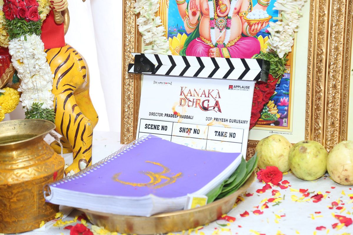 Kanaka Durga script offered to deity