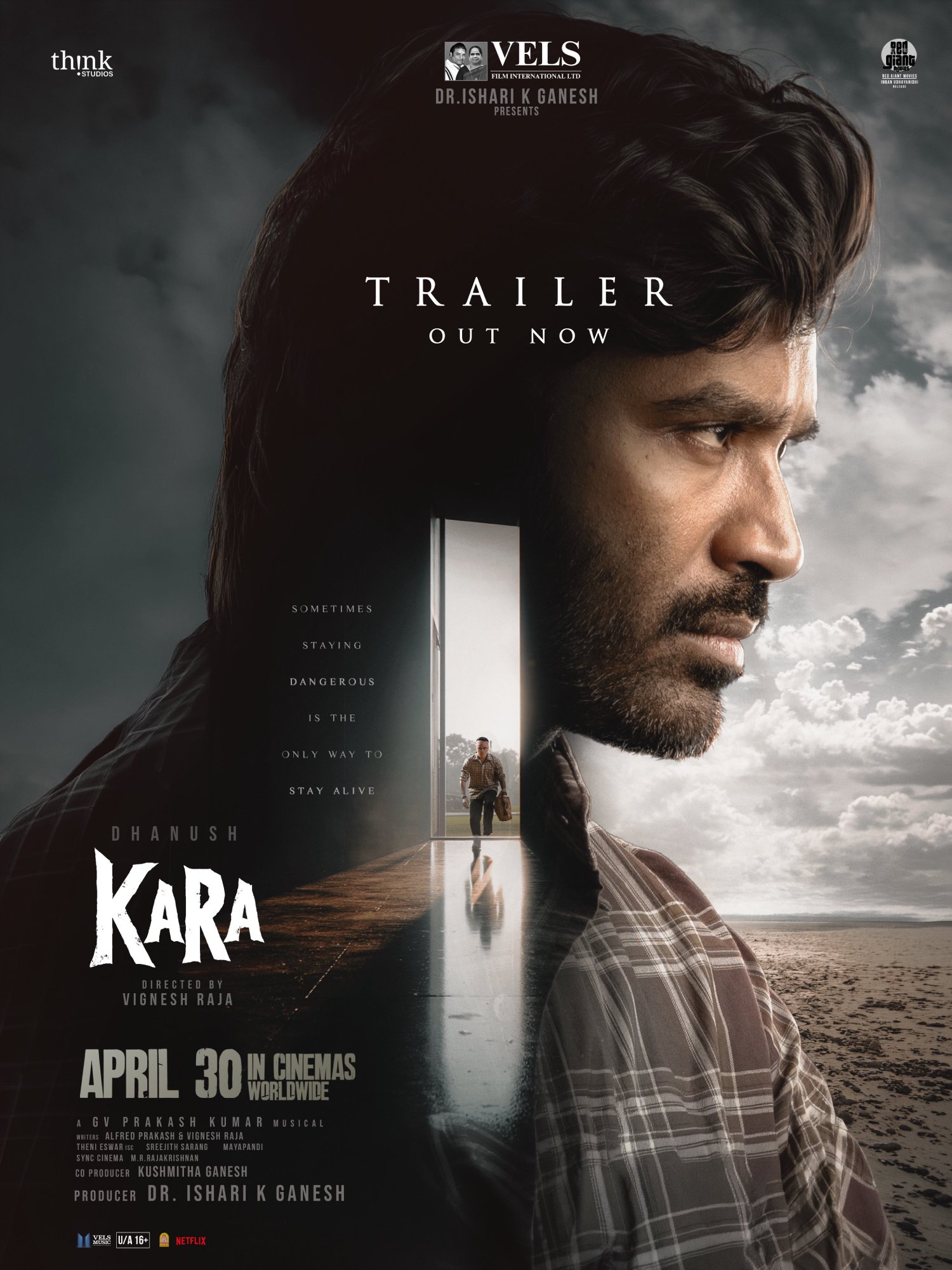 Dhanush Kara trailer intense action scenes revealed