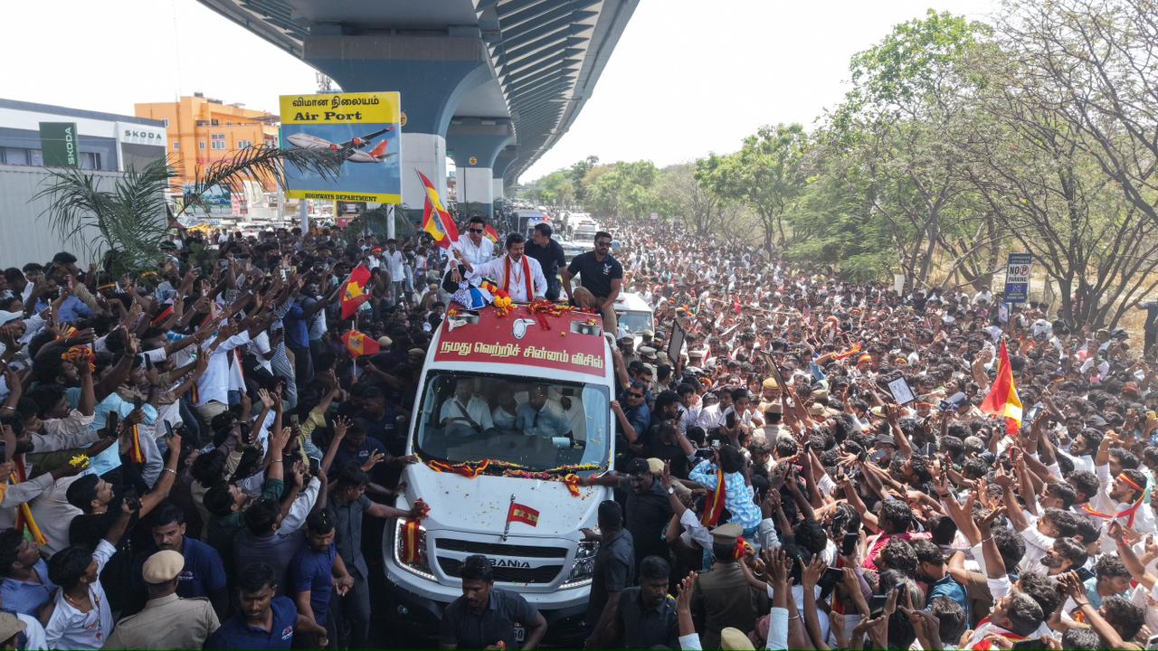 Vijay Kovai Rally Photos