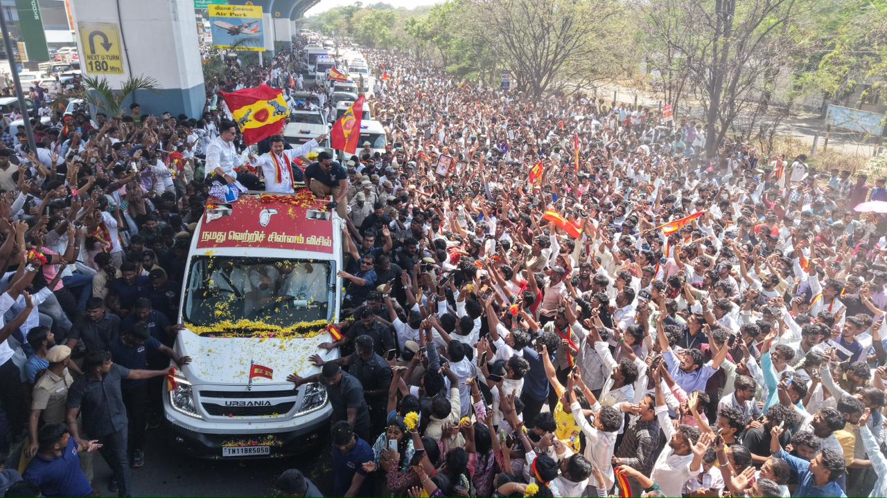 Vijay Kovai Rally Photos