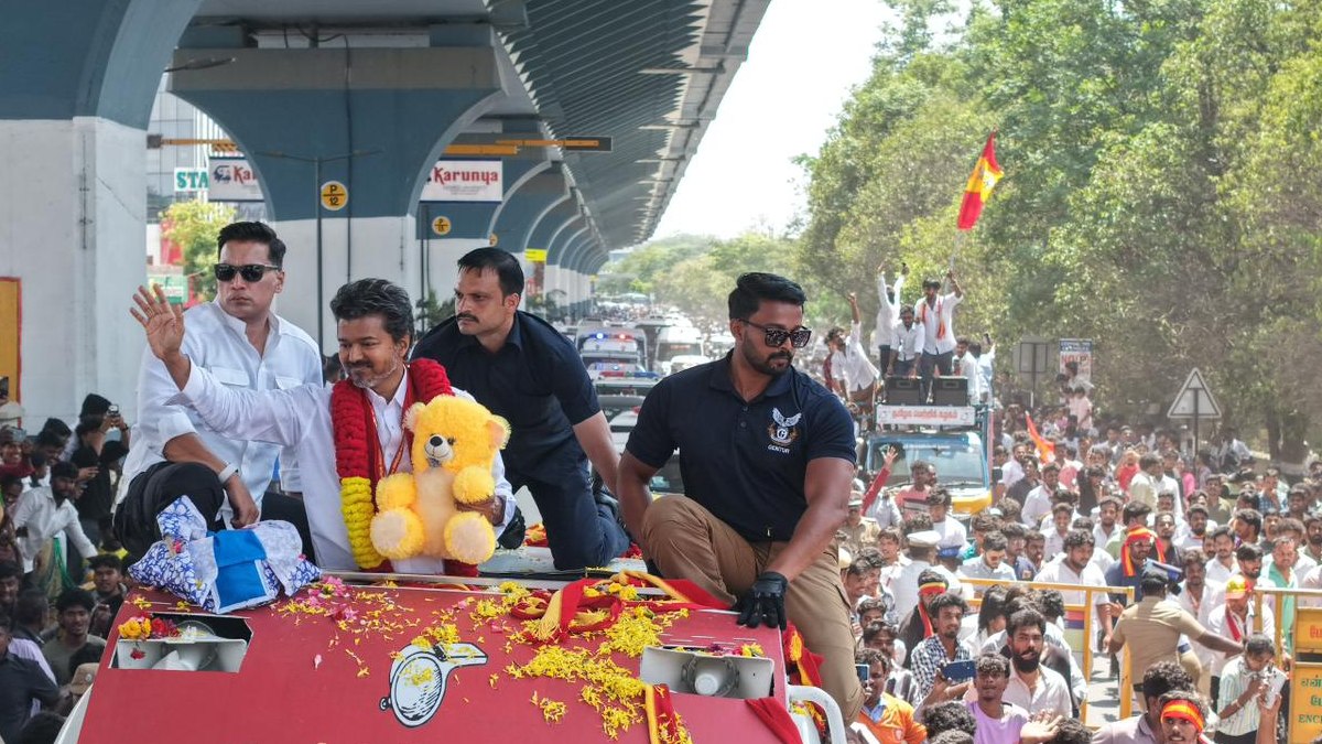 Vijay Kovai Rally Photos