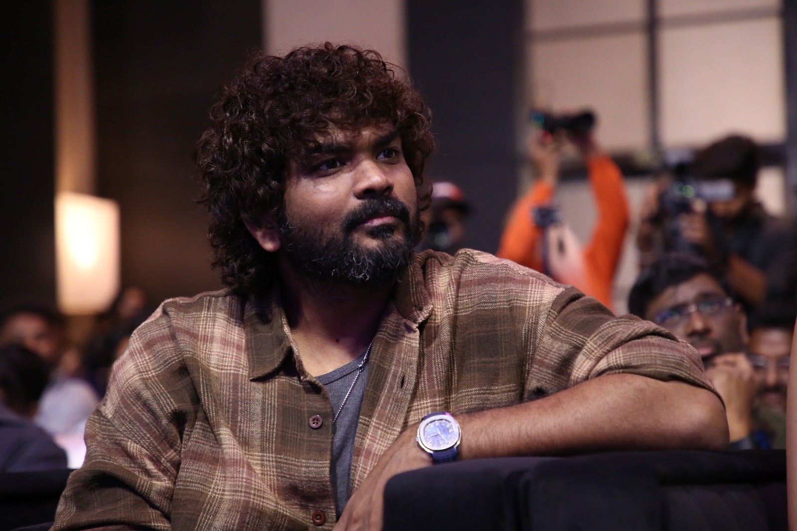 Vignesh Shivan seated event