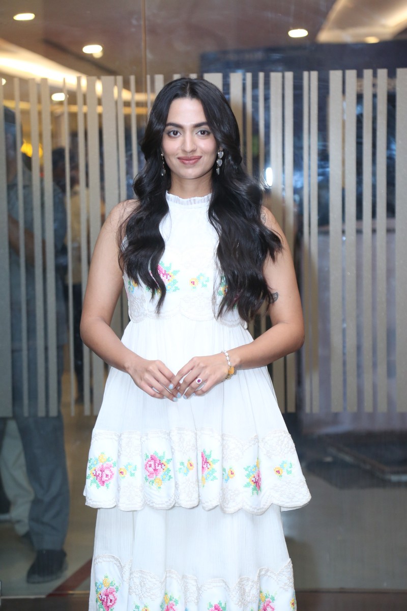 Malvika Nair in cottagecore-inspired outfit with vintage and elegant vibe
