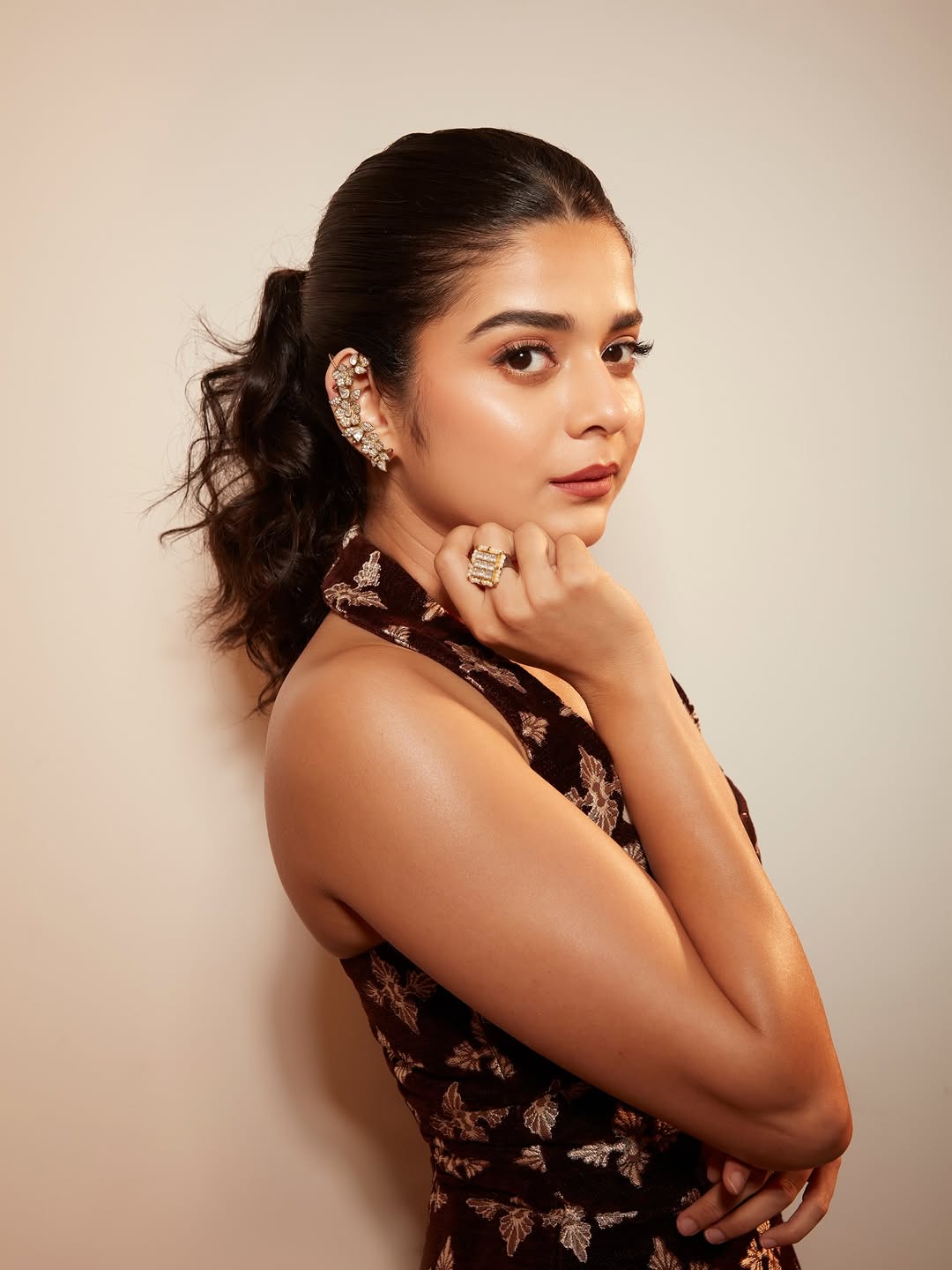 Mithila Palkar chic look statement ear cuff style