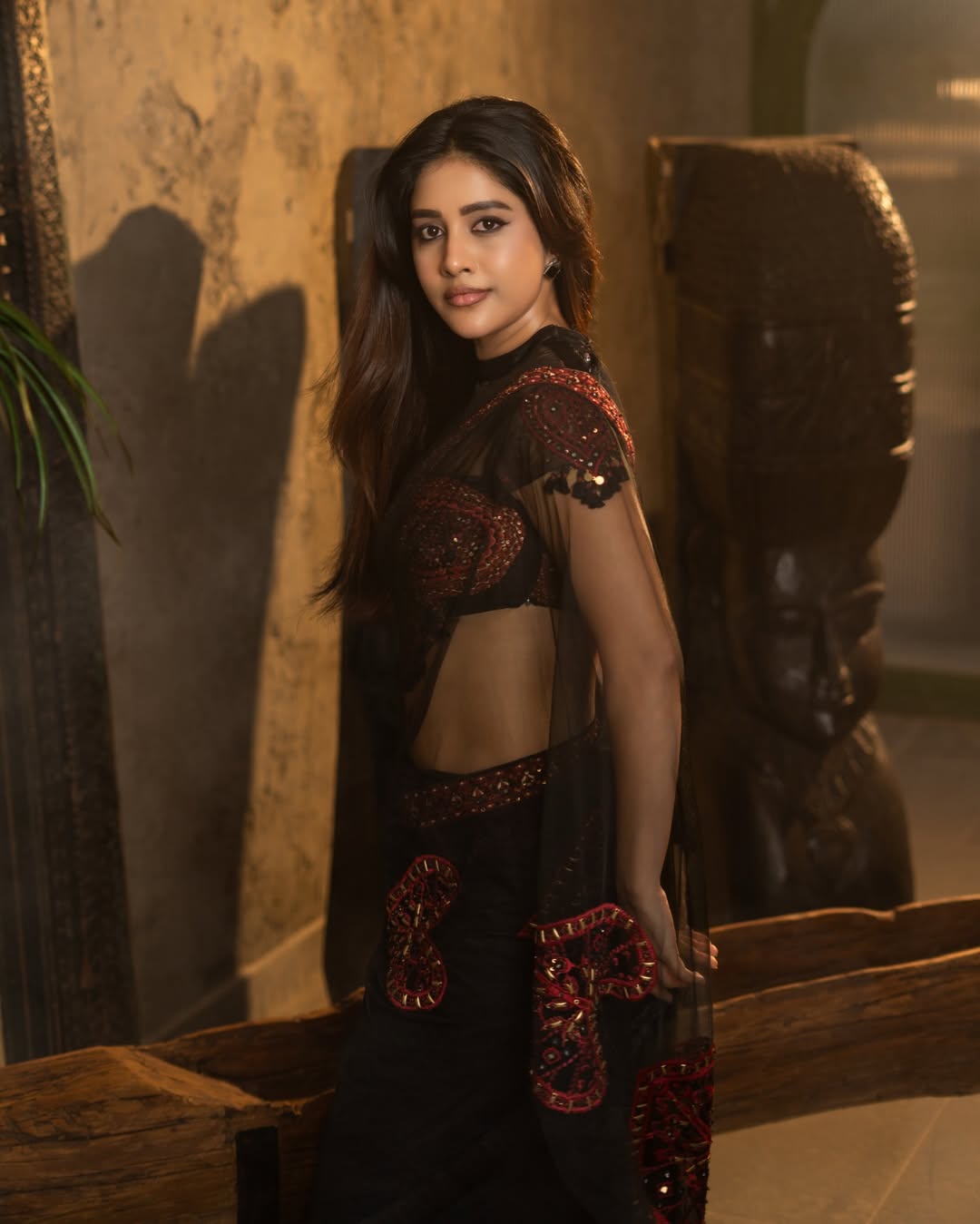 Nabha Natesh bold mysterious fashion pose