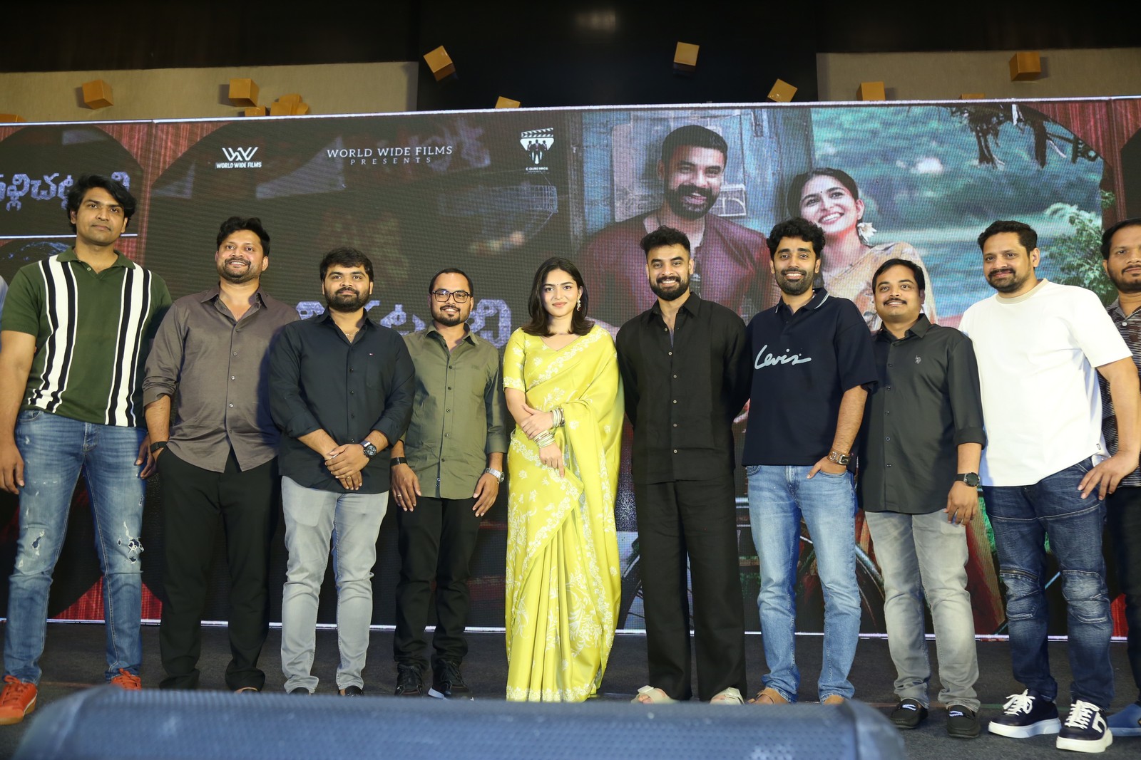 Pallichattambi cast crew group press meet