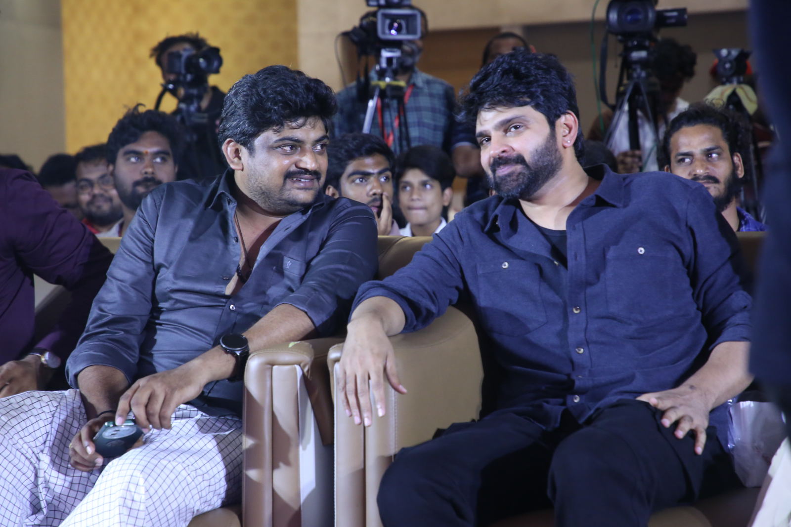 SP Durga Naresh Sree Vishnu discussion at event