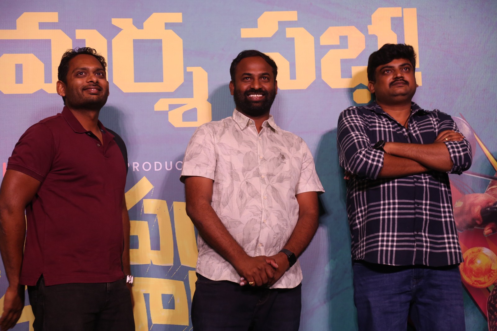 Rudradev Rakesh Reddy Durga Naresh pose