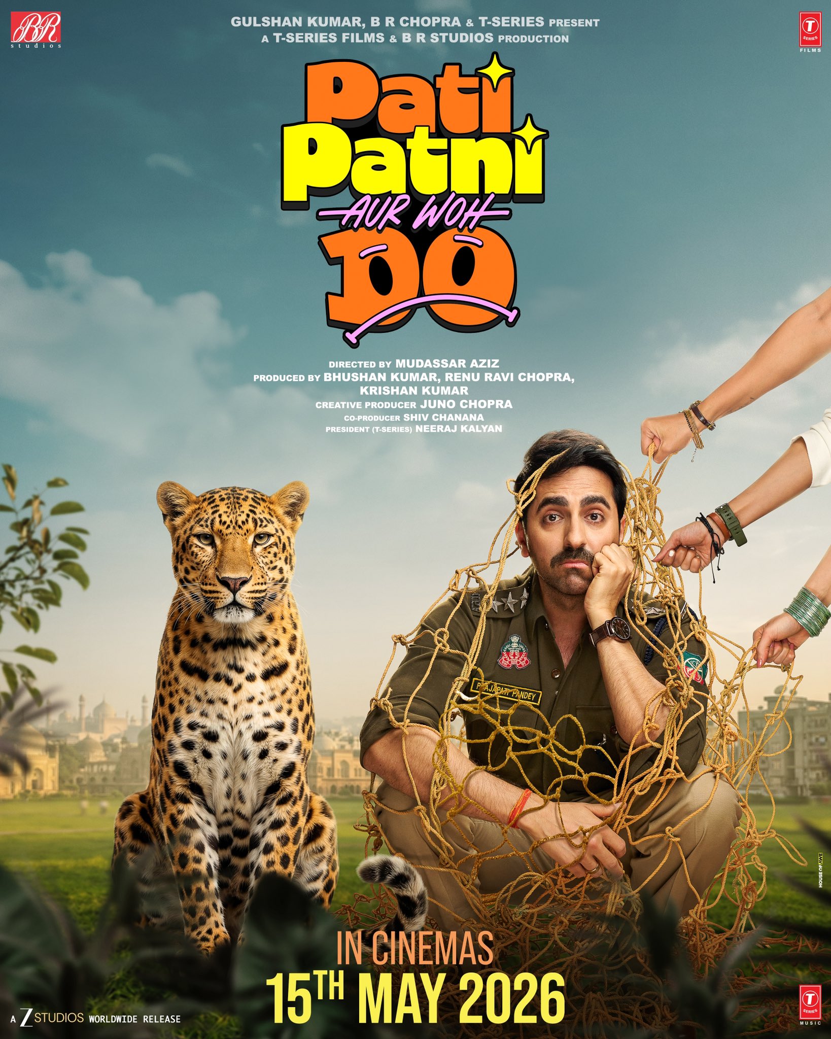 Ayushmann Khurrana Prajapati Pandey trapped scene film still 2026