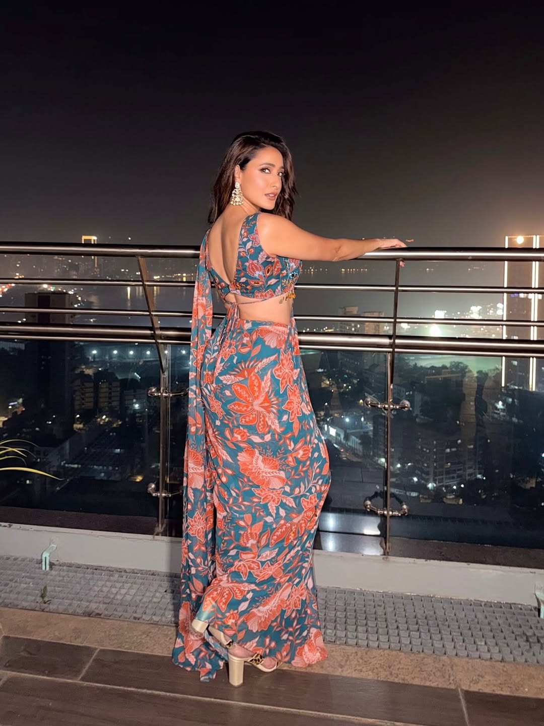 Pragya Jaiswal glowing in stylish floral outfit