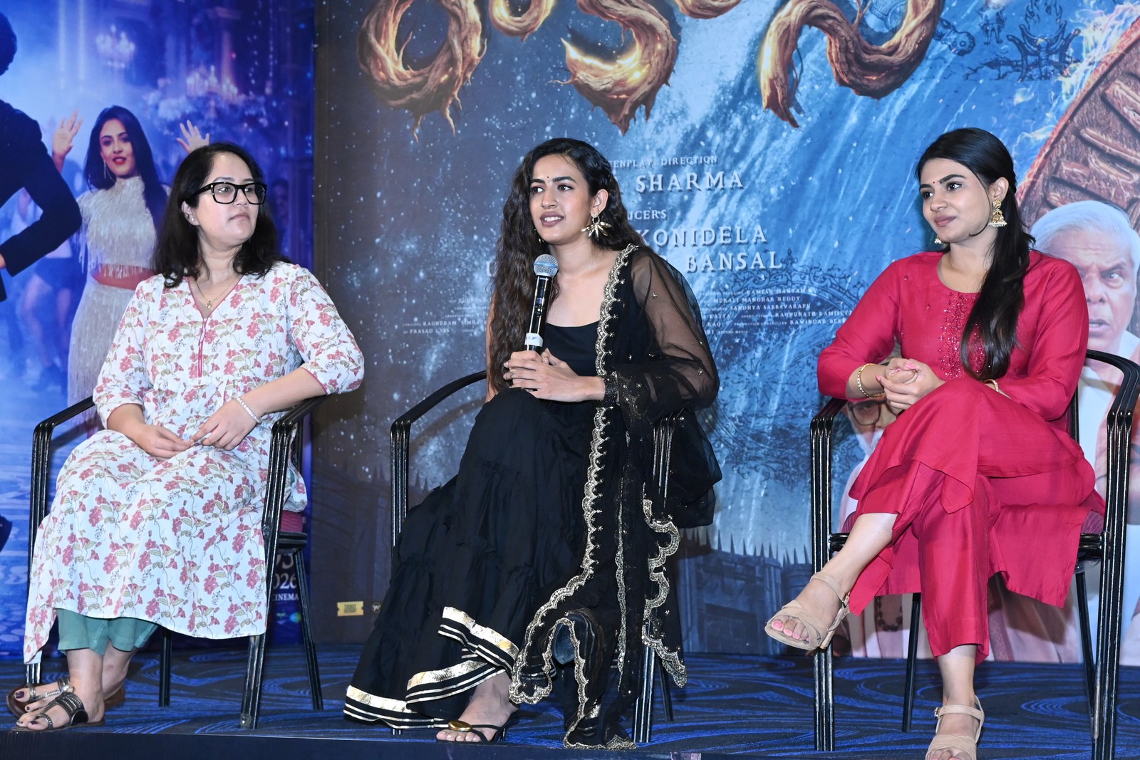 Manasa Sharma Niharika Konidela Nayan Sarika event