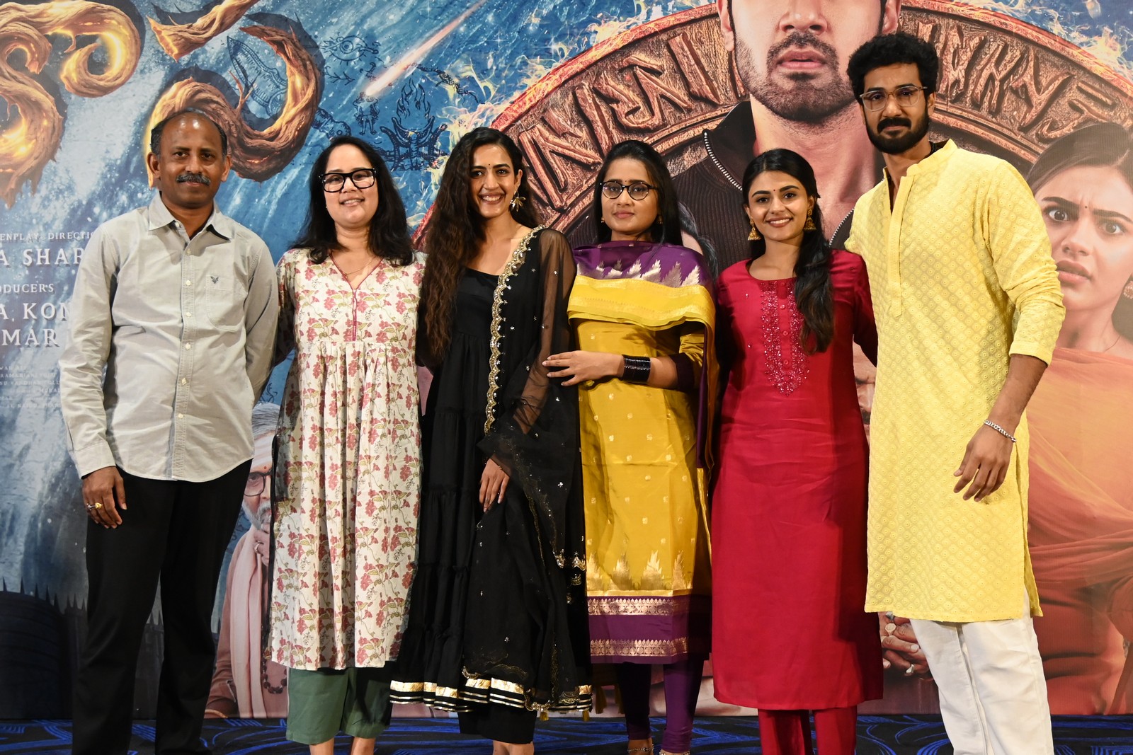 Rakasa team group pose press meet