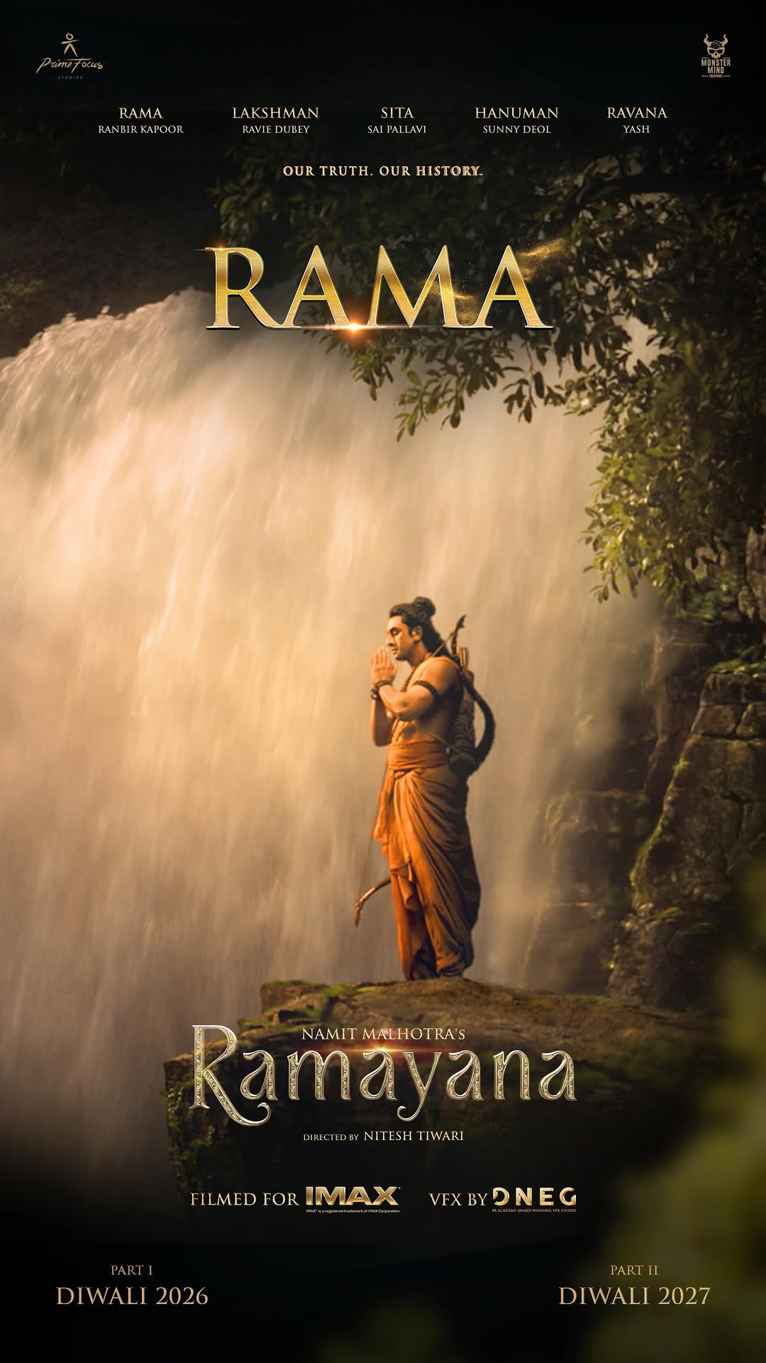 Ramayana movie teaser release official announcement