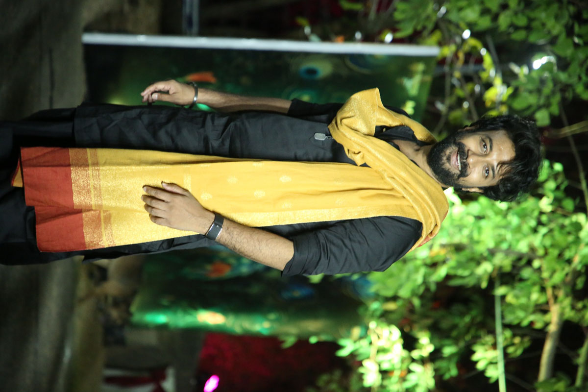 Satya Dev posing at Rao Bahadur event