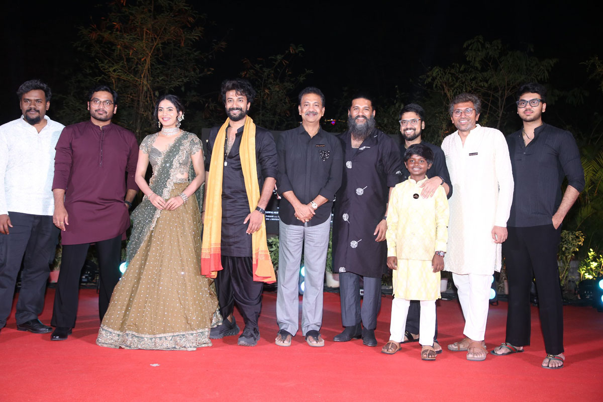 Rao Bahadur cast director producers posing together