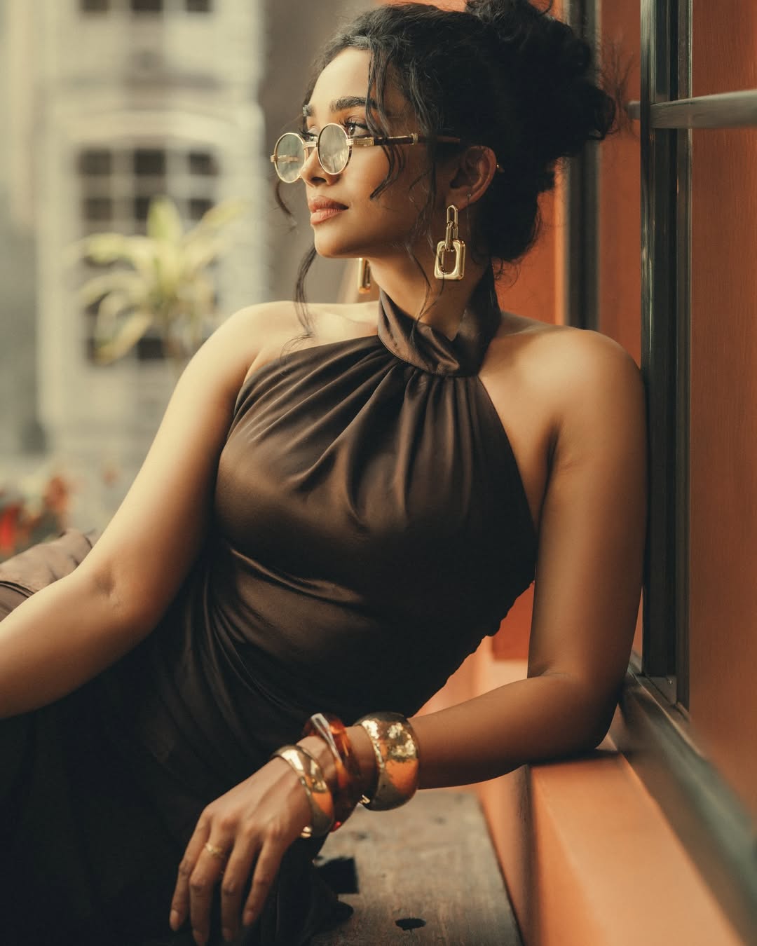Saanve Megghana intellectual chic stylish confident vibe