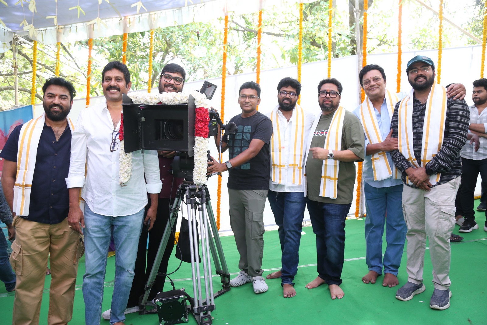 Saira Banu DOP camera setup opening event