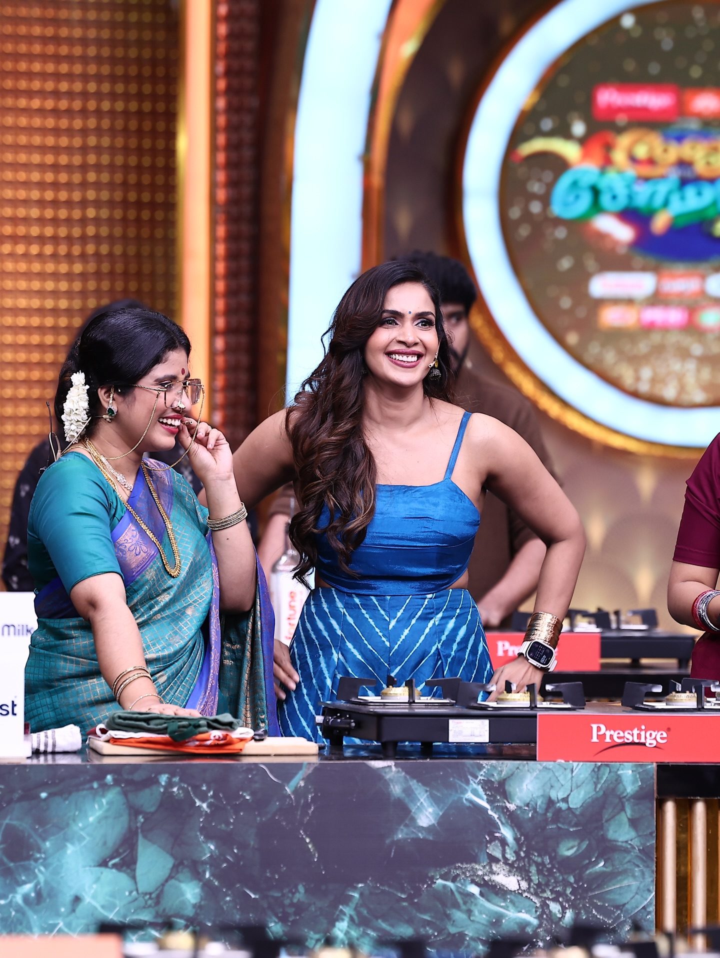 Samyuktha Shanmuganathan and Anirudha Srikanth’s Cook With Comali Photos Go Viral