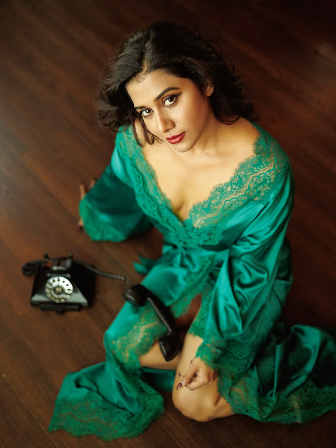 Shilpa Manjunath vintage glamour modern twist