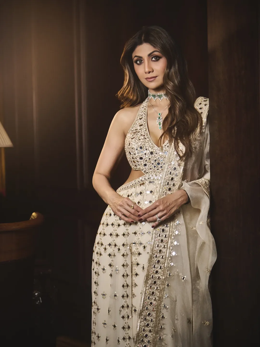 Shilpa Shetty festive ethnic wear stylish modern look