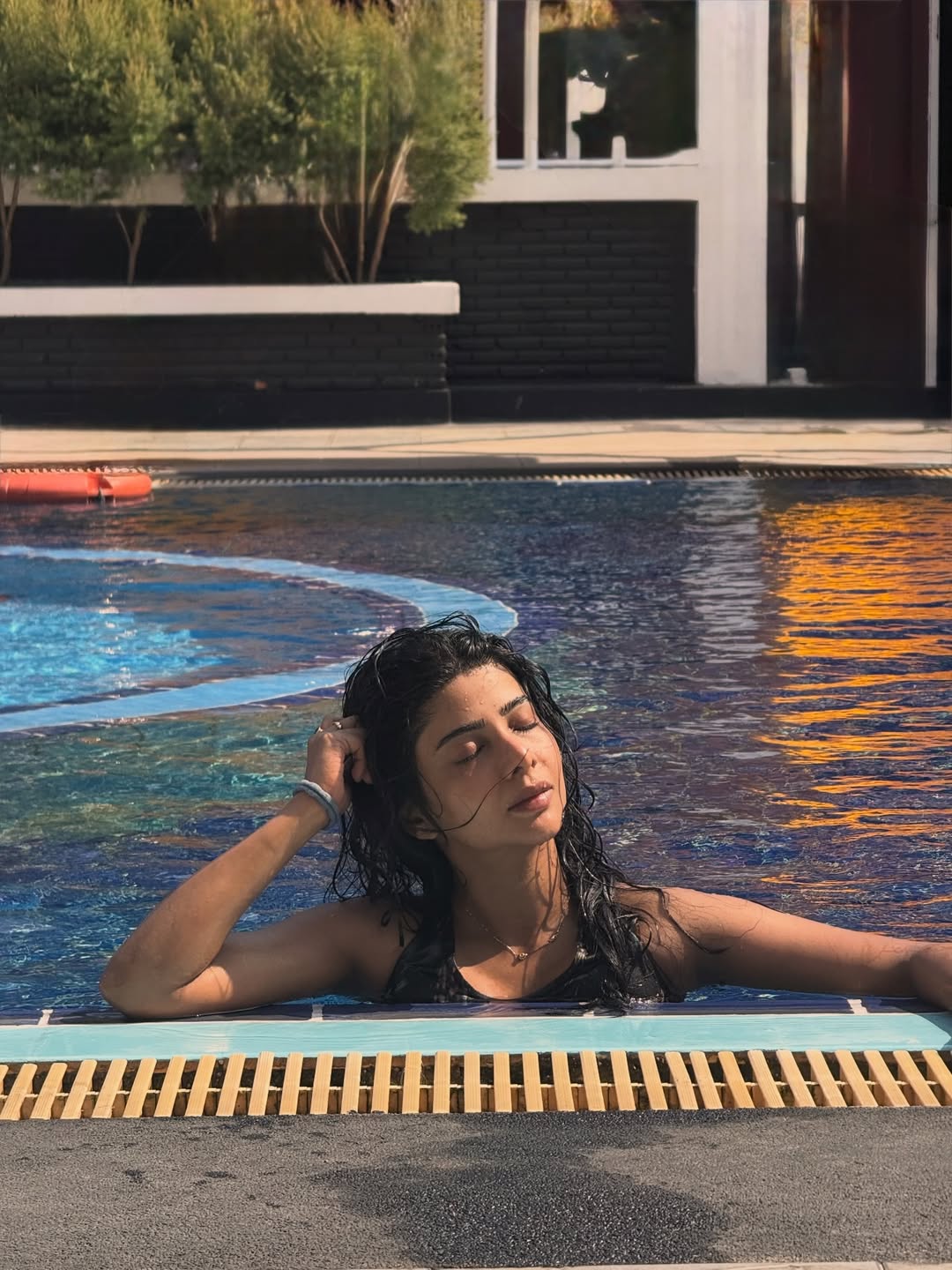 Pavithra Lakshmi Swimming photos