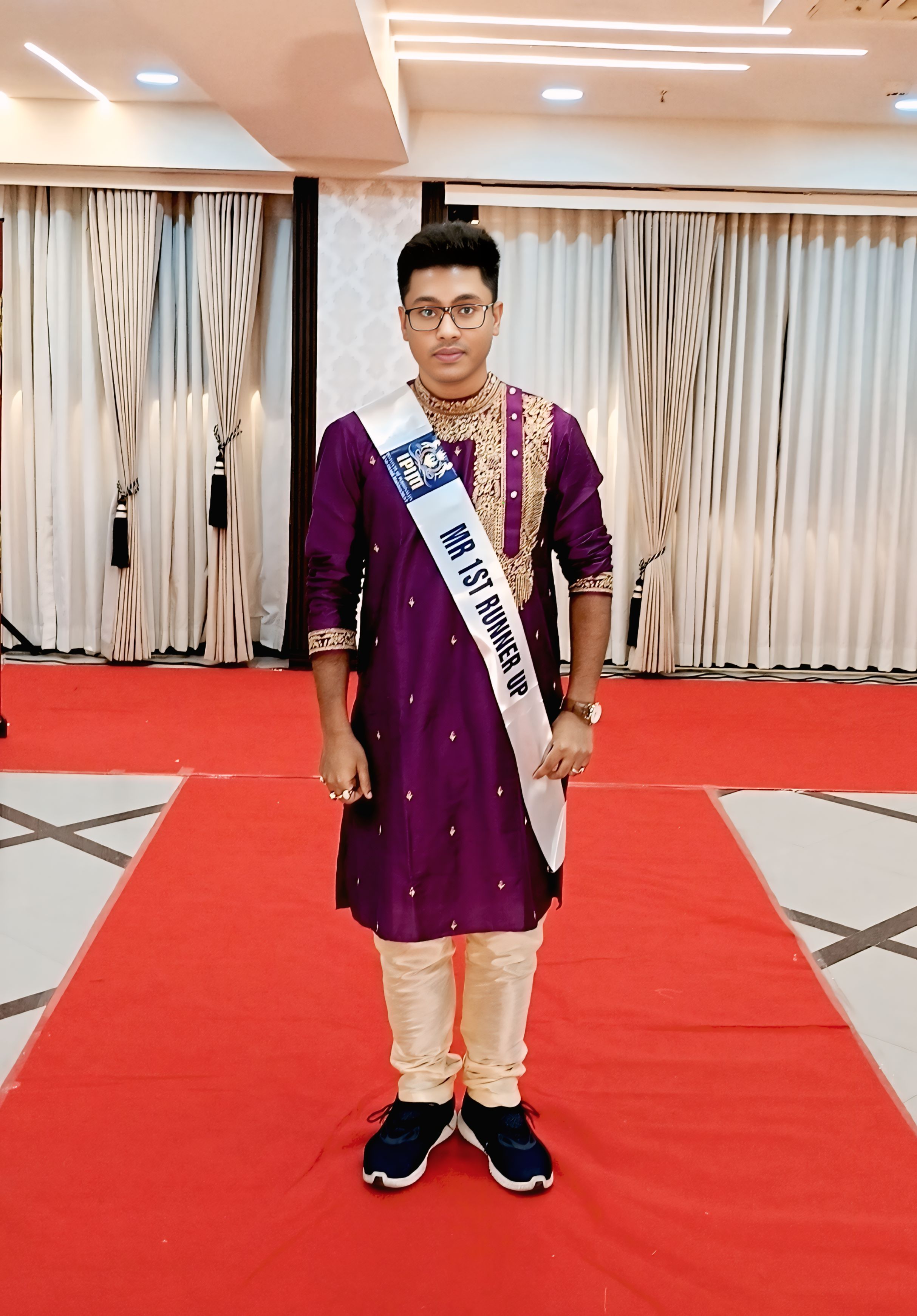 Susovan Sonu Roy Ethnic Elegance 2025 runner up